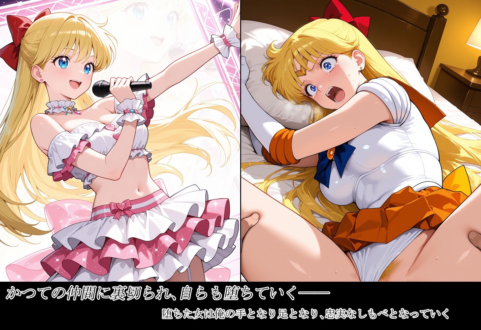 雑魚妖魔の俺がセーラー戦士を堕とすまで42