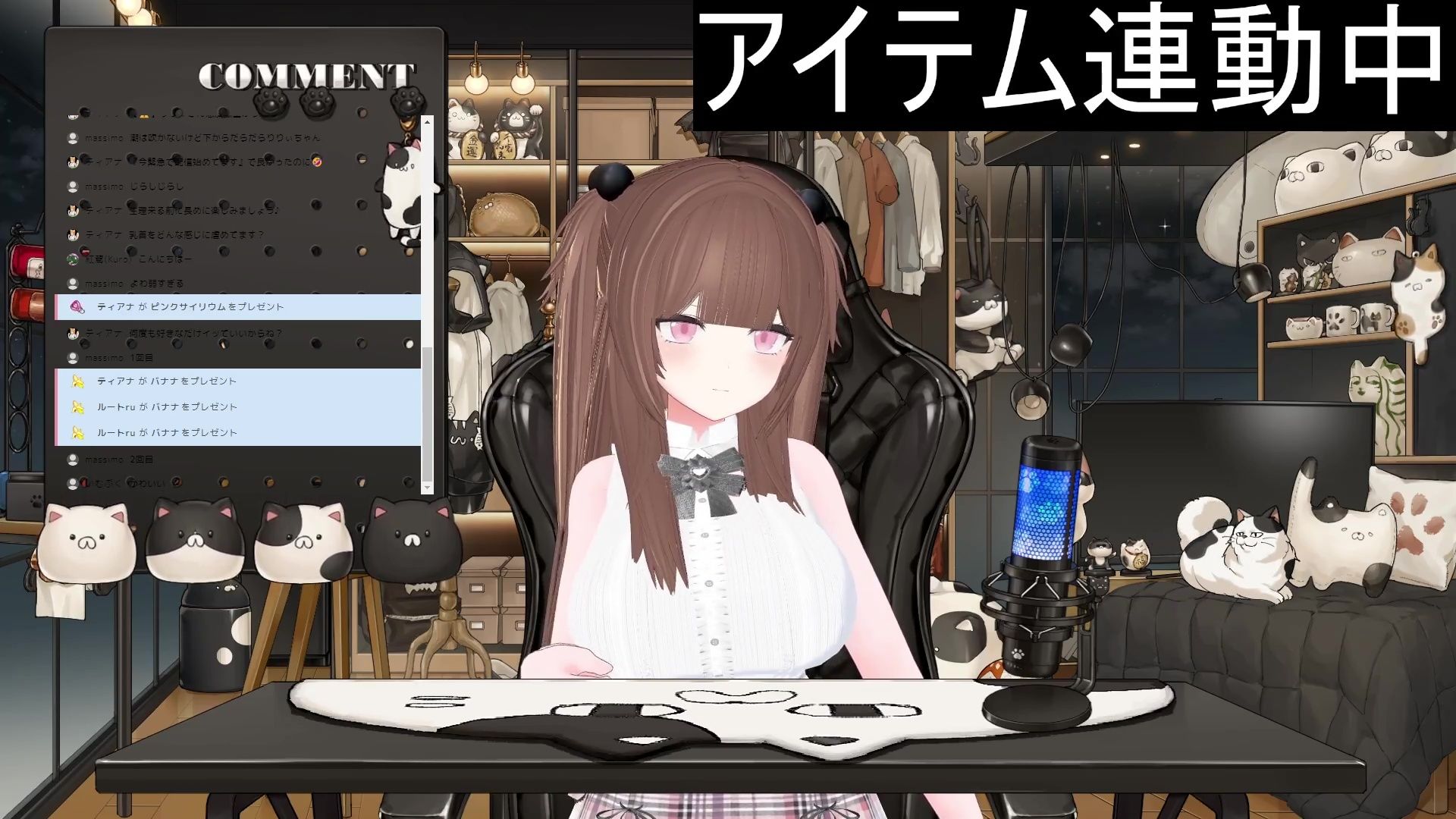 サンプル画像2:9月最後のWithny雑談！！！（アイテム連動アリ）百合音リリィ(ポータルプロ) [d_721466]