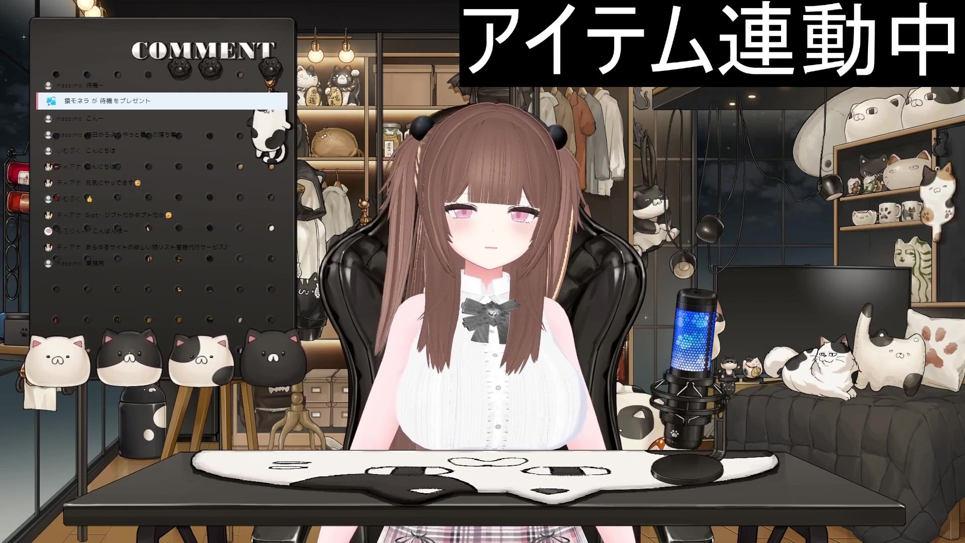 サンプル画像3:9月最後のWithny雑談！！！（アイテム連動アリ）百合音リリィ(ポータルプロ) [d_721466]