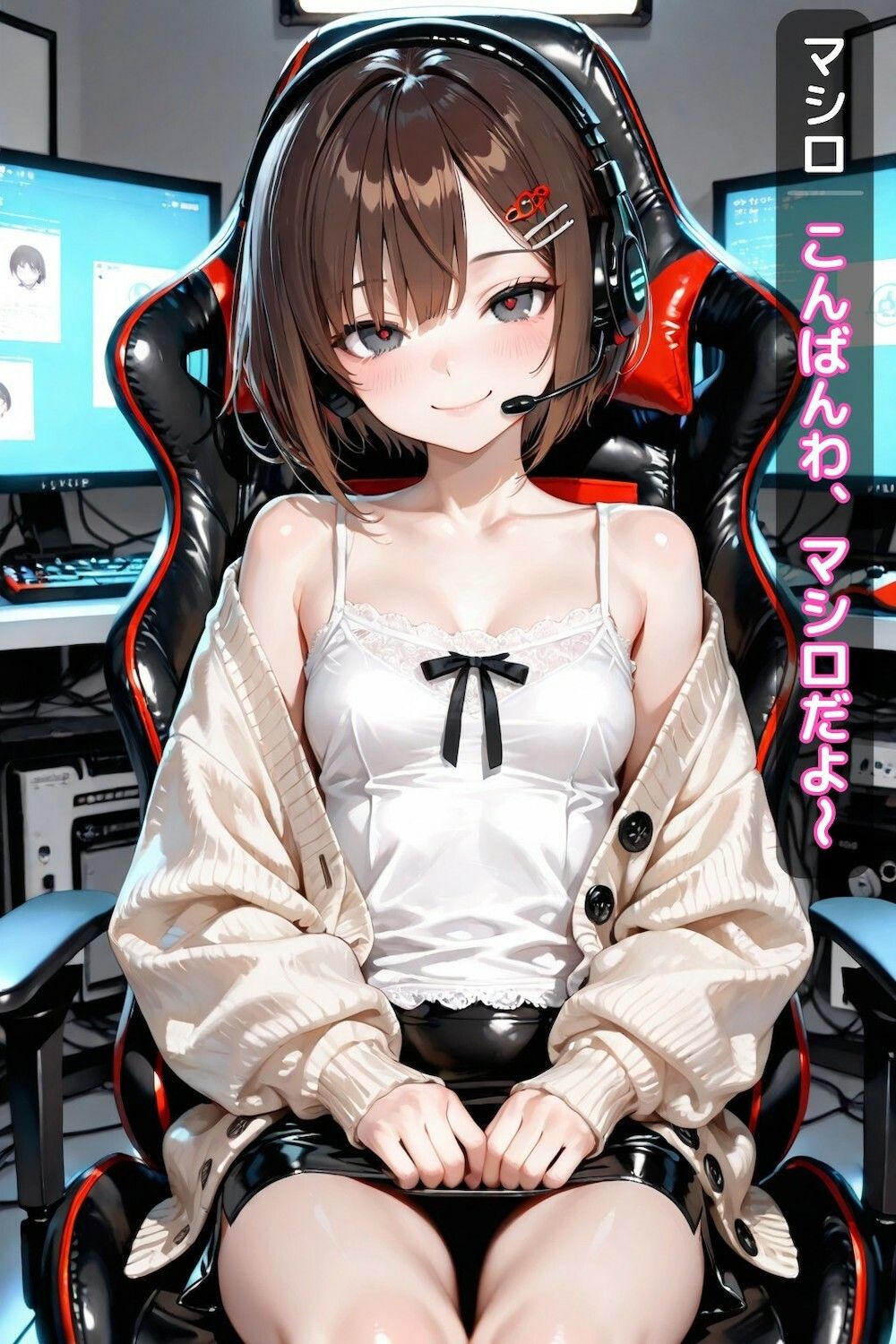 綾瀬真白のV配信で公開するね(3話パック)【地下アイドル】【枕営業】【魔法のオナホ】【CDZ】 画像1