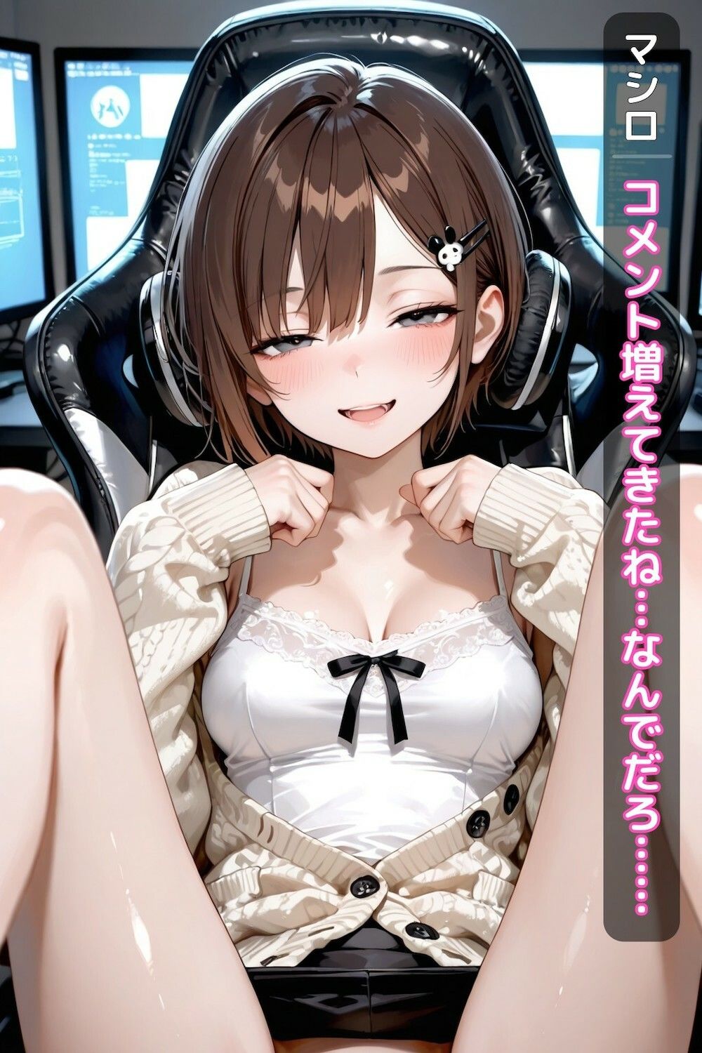 綾瀬真白のV配信で公開するね(3話パック)【地下アイドル】【枕営業】【魔法のオナホ】【CDZ】 画像3