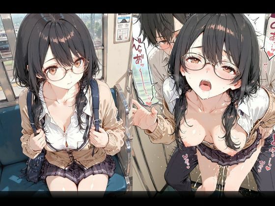 満員電車で巨乳制服女子4人が男に囲まれ交互えっちでイキ狂う体験談 w 画像7