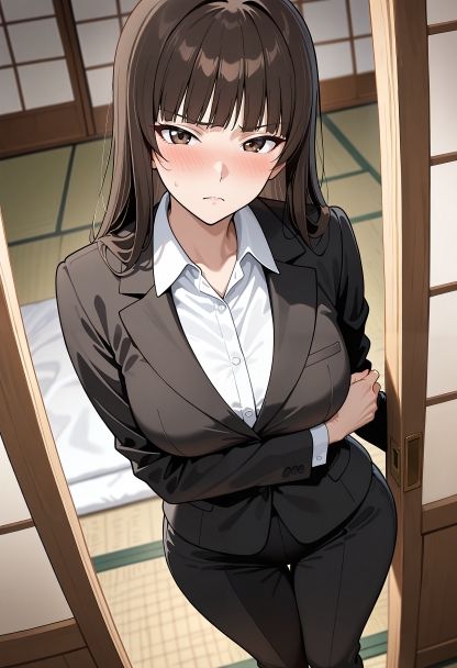 西住し○さんの弱みを握ってエッチするみたいなCG集 サンプル1