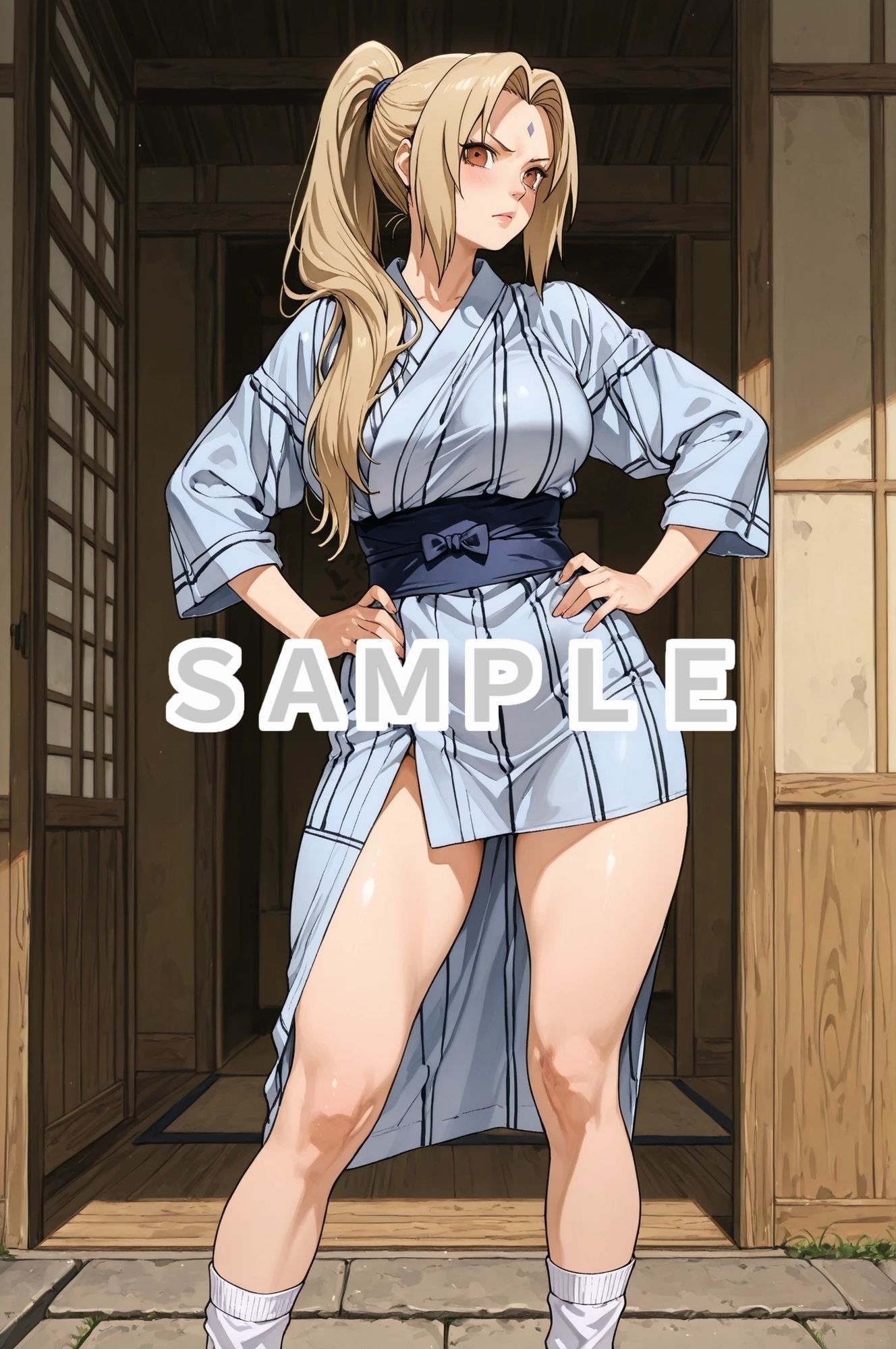 豊満な綱〇姫は見せつけたい 画像2