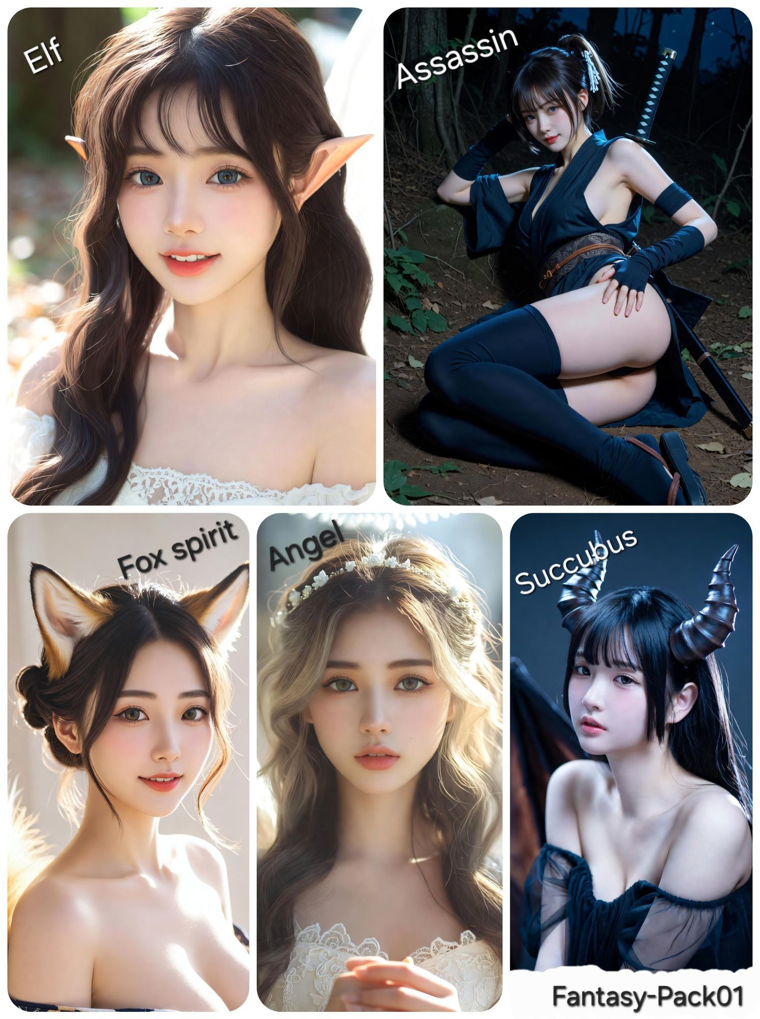 サンプル画像5:こんな美女が脱いでくれるの！？   Fantasy-Pack 01(ABC) [d_721584]