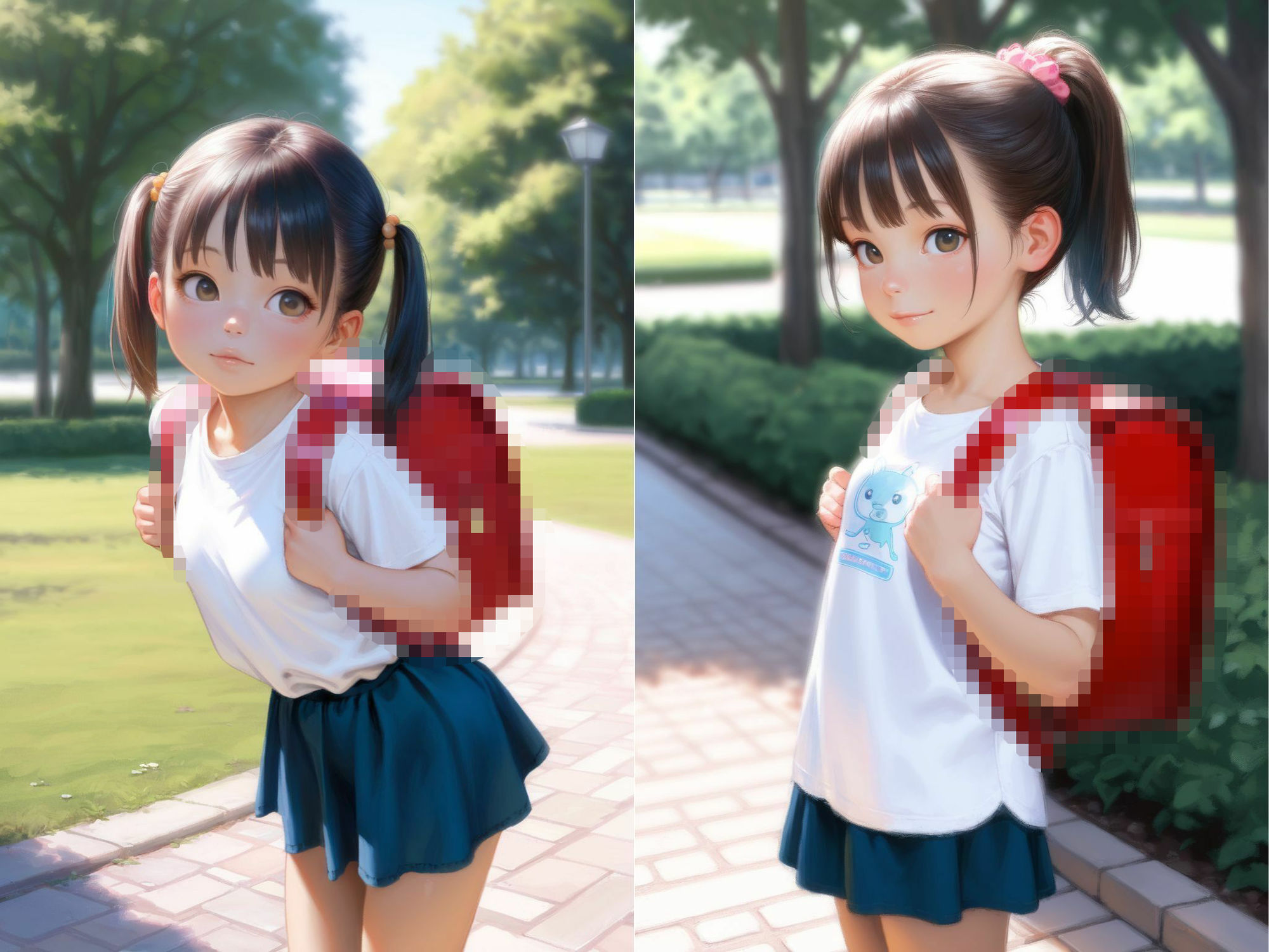 【エロ漫画】公園下校少女21