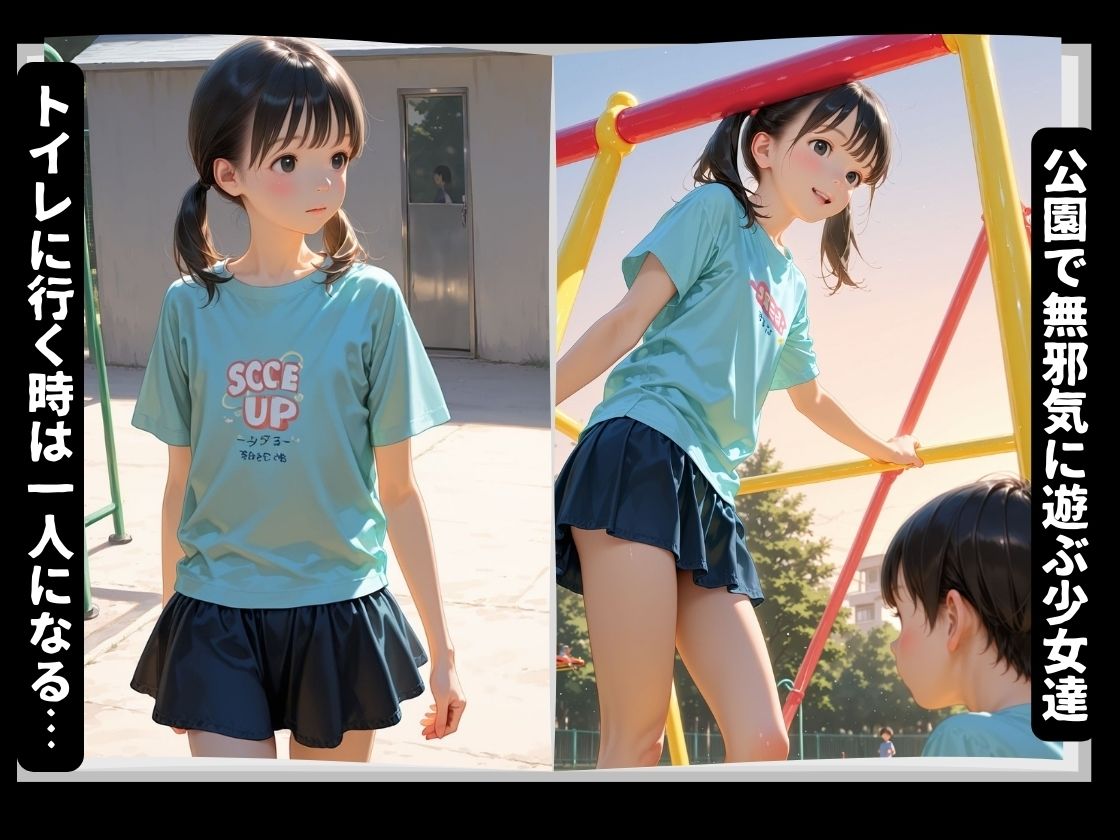 【エロ漫画】ロリコンおじさん『公園は危険がいっぱい』1