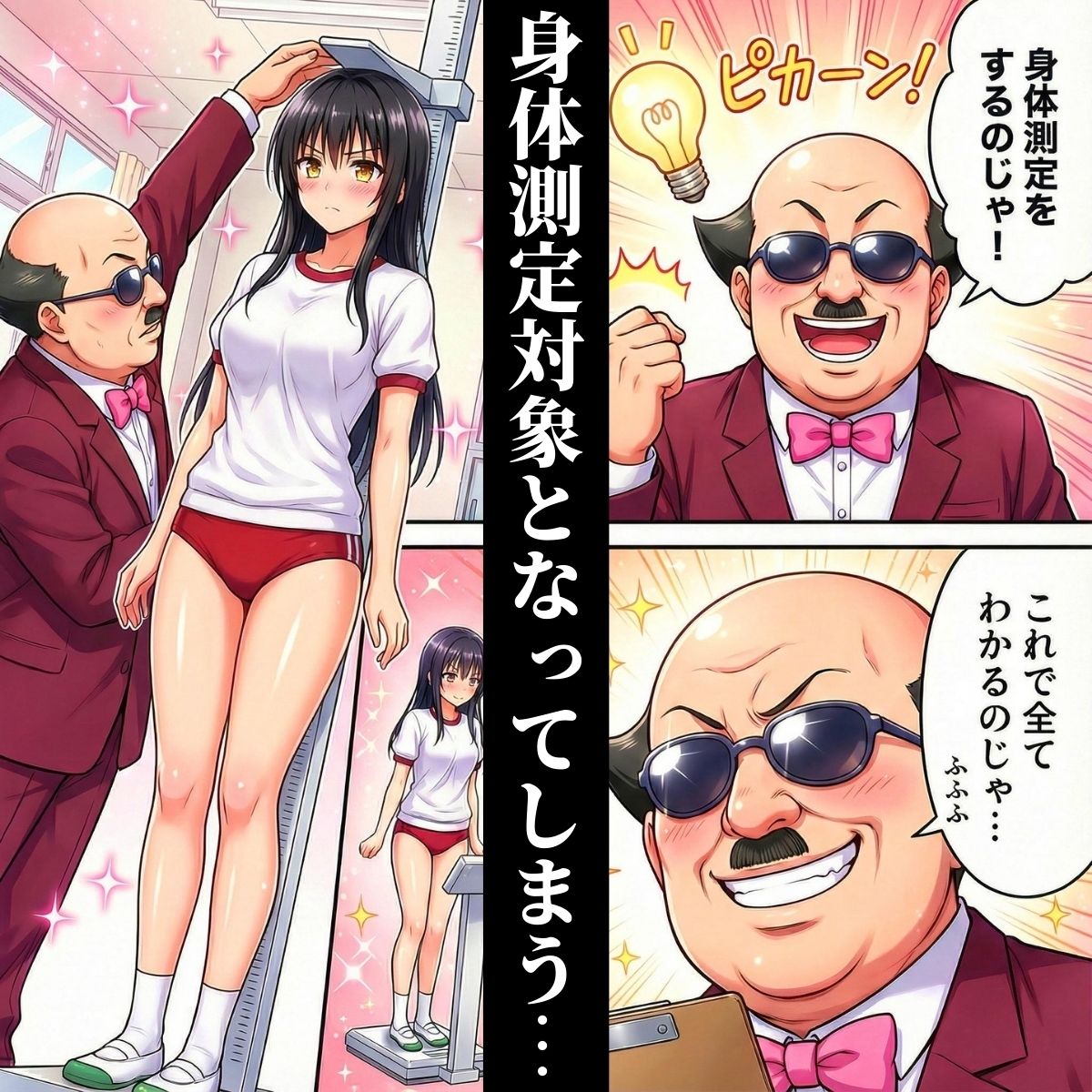 サンプル画像3:ワシ流 身体測定だよ〜ん HARU＆YUI編(あげもち) [d_721654]