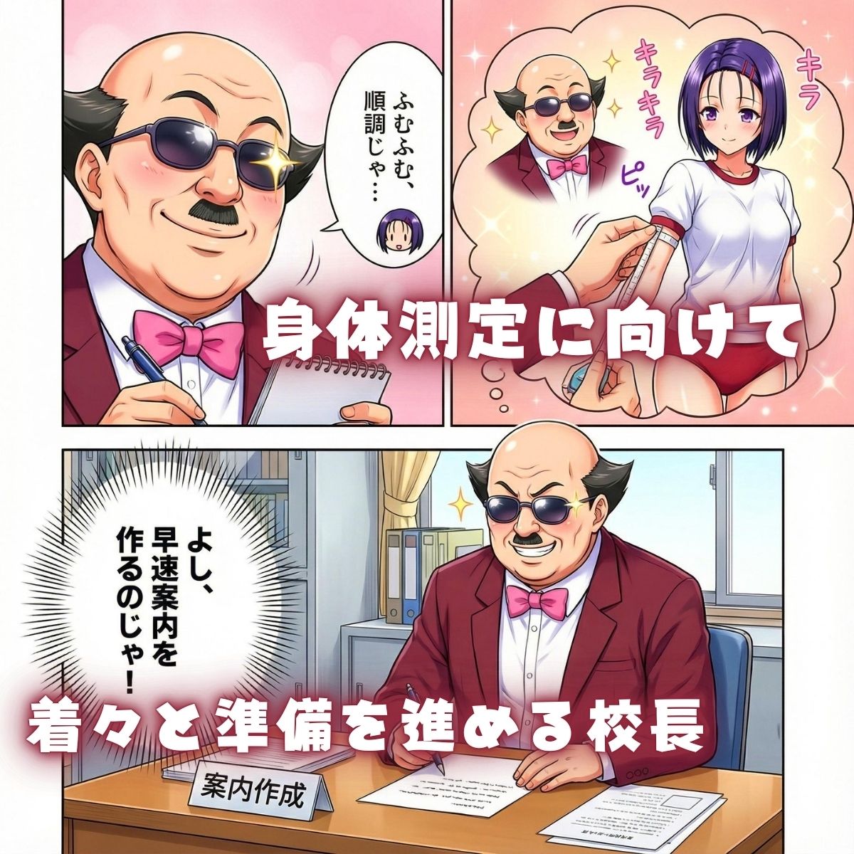 サンプル画像4:ワシ流 身体測定だよ〜ん HARU＆YUI編(あげもち) [d_721654]