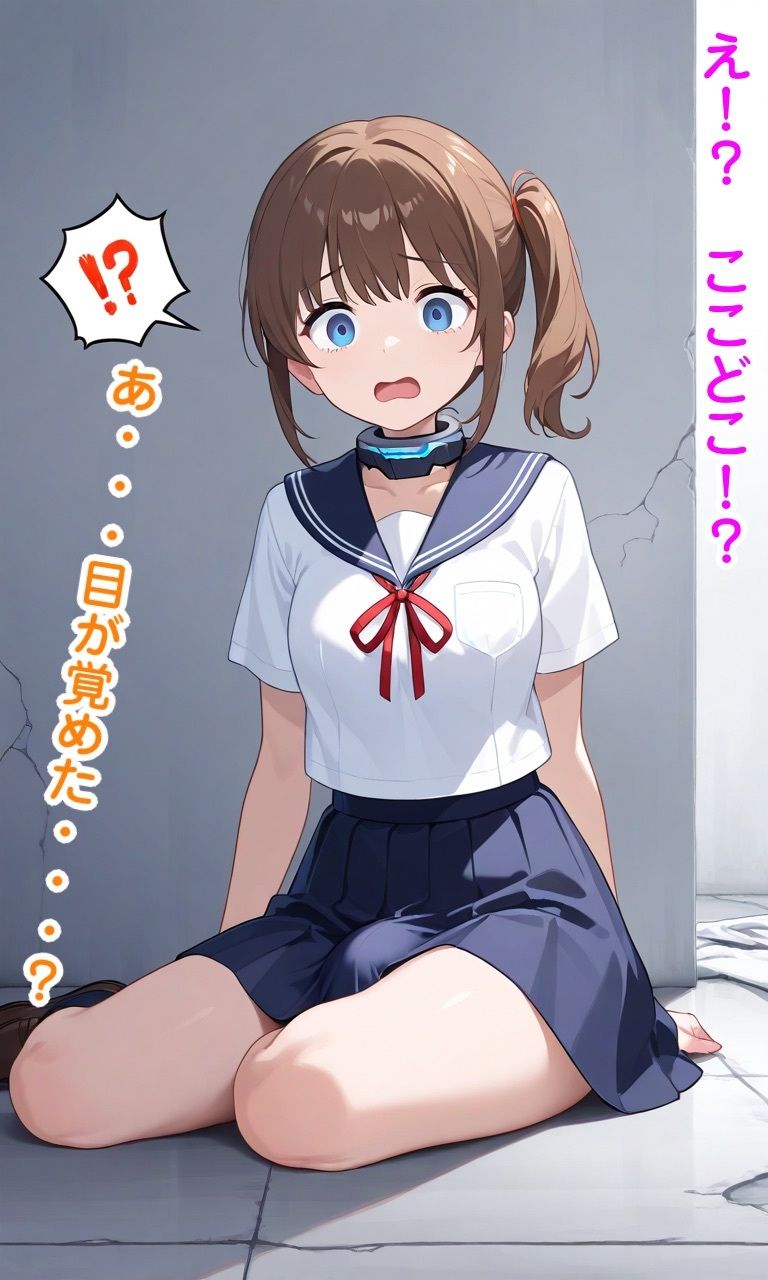 サンプル画像2:ふたなりデスゲーム 〜負けたら人格排泄〜(無様堂総本家) [d_721718]