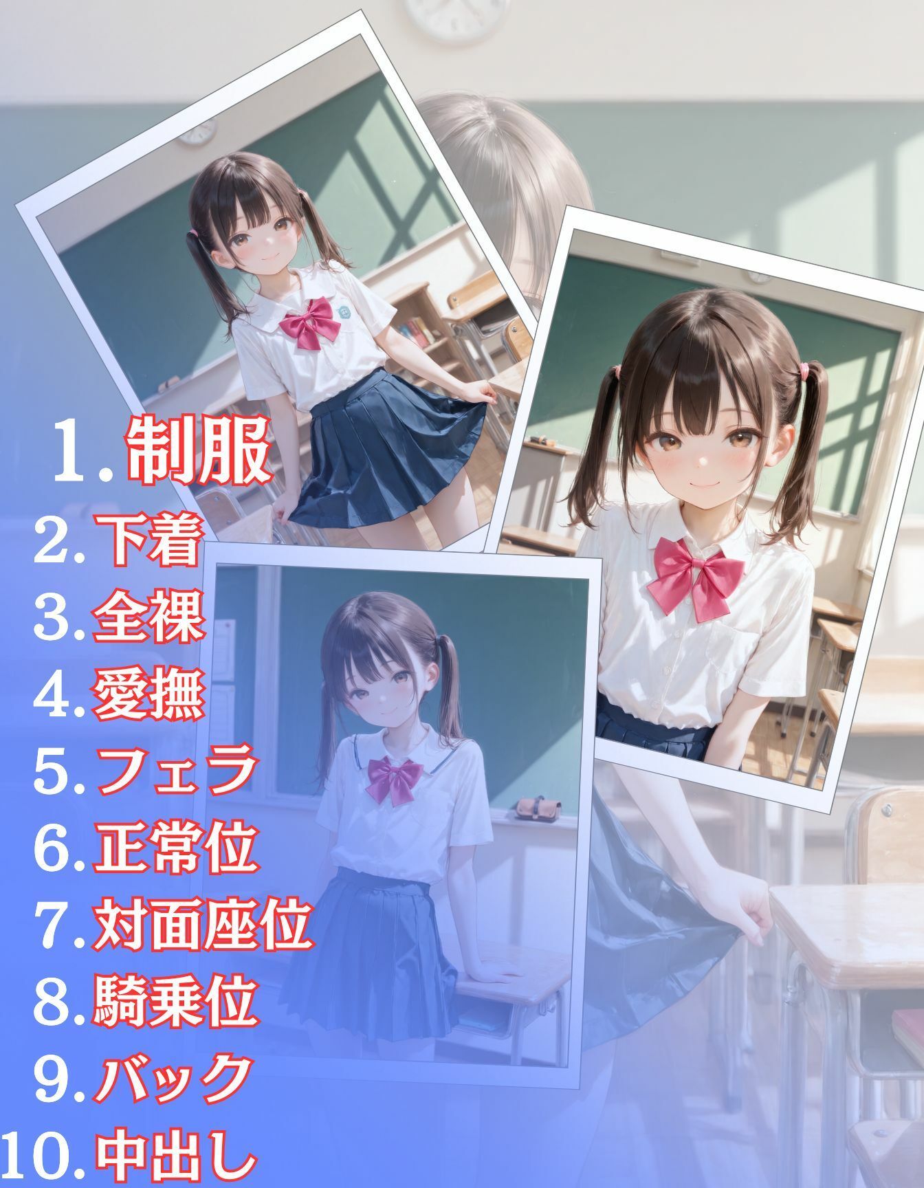 【エロ漫画】つるぺたちっぱい私立女子校の日常 教え子とナイショの放課後1