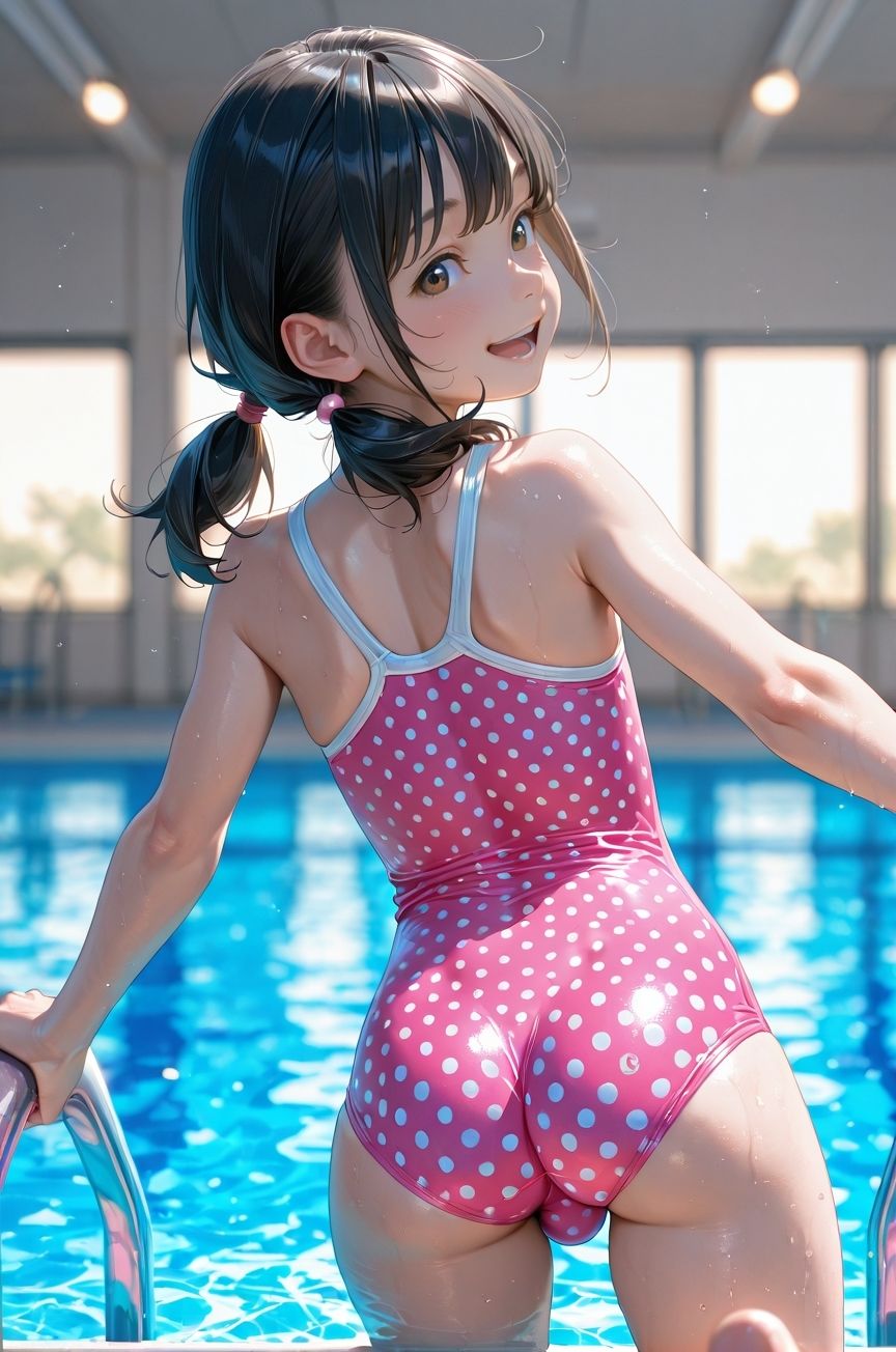 【エロ漫画】男の娘と一緒！ 〜プール編〜2