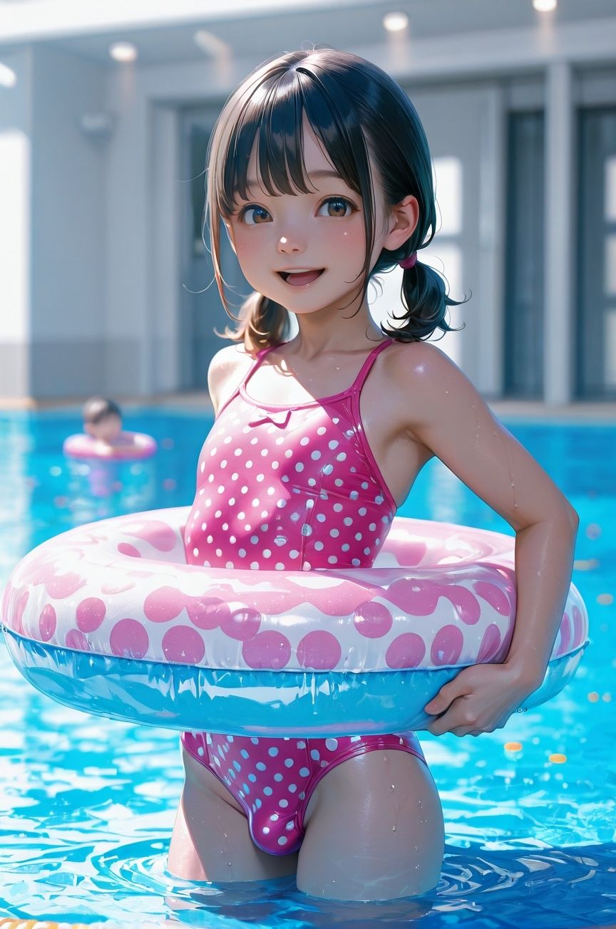 【エロ漫画】男の娘と一緒！ 〜プール編〜3