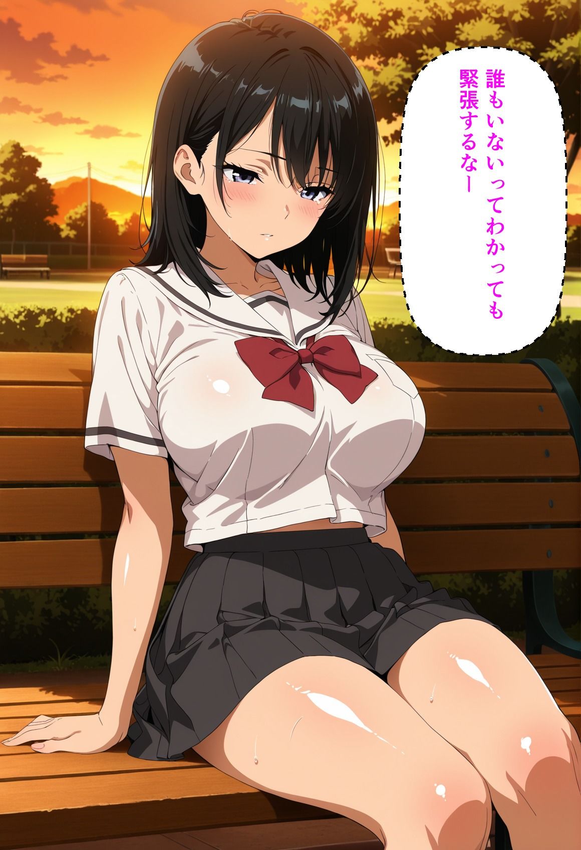 サンプル画像2:屋外オナニーを見られた日から…クラスメイトの肉便器に堕ちた欲求不満女子校生(ゼロ) [d_721832]