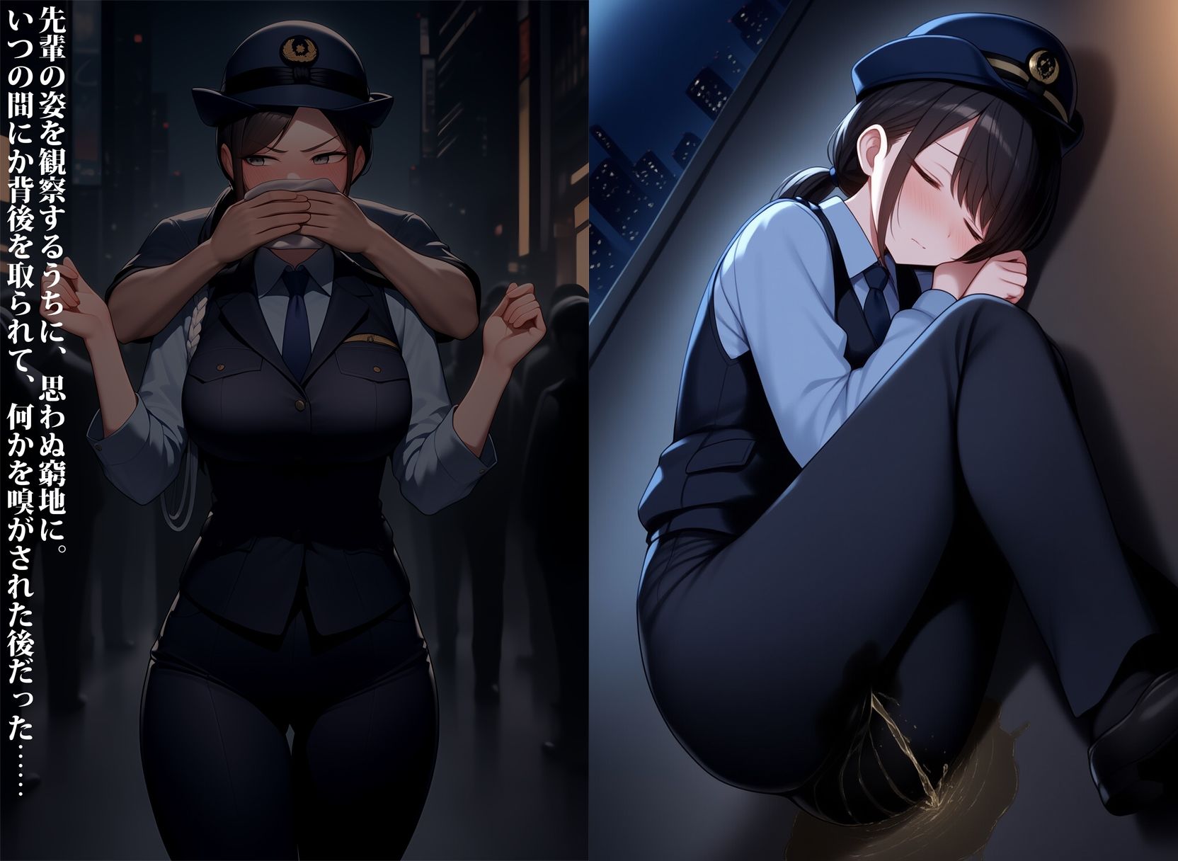 女性警官が変態スカトロ女怪人に悪堕ちするまでの全・極秘記録 画像2