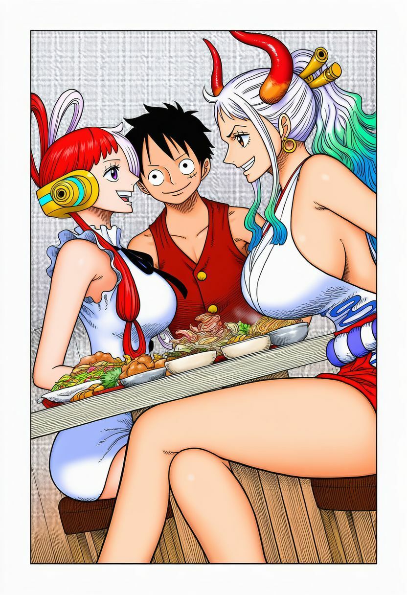 ルウ〇ヤマ〇いちゃいちゃ3P 画像2