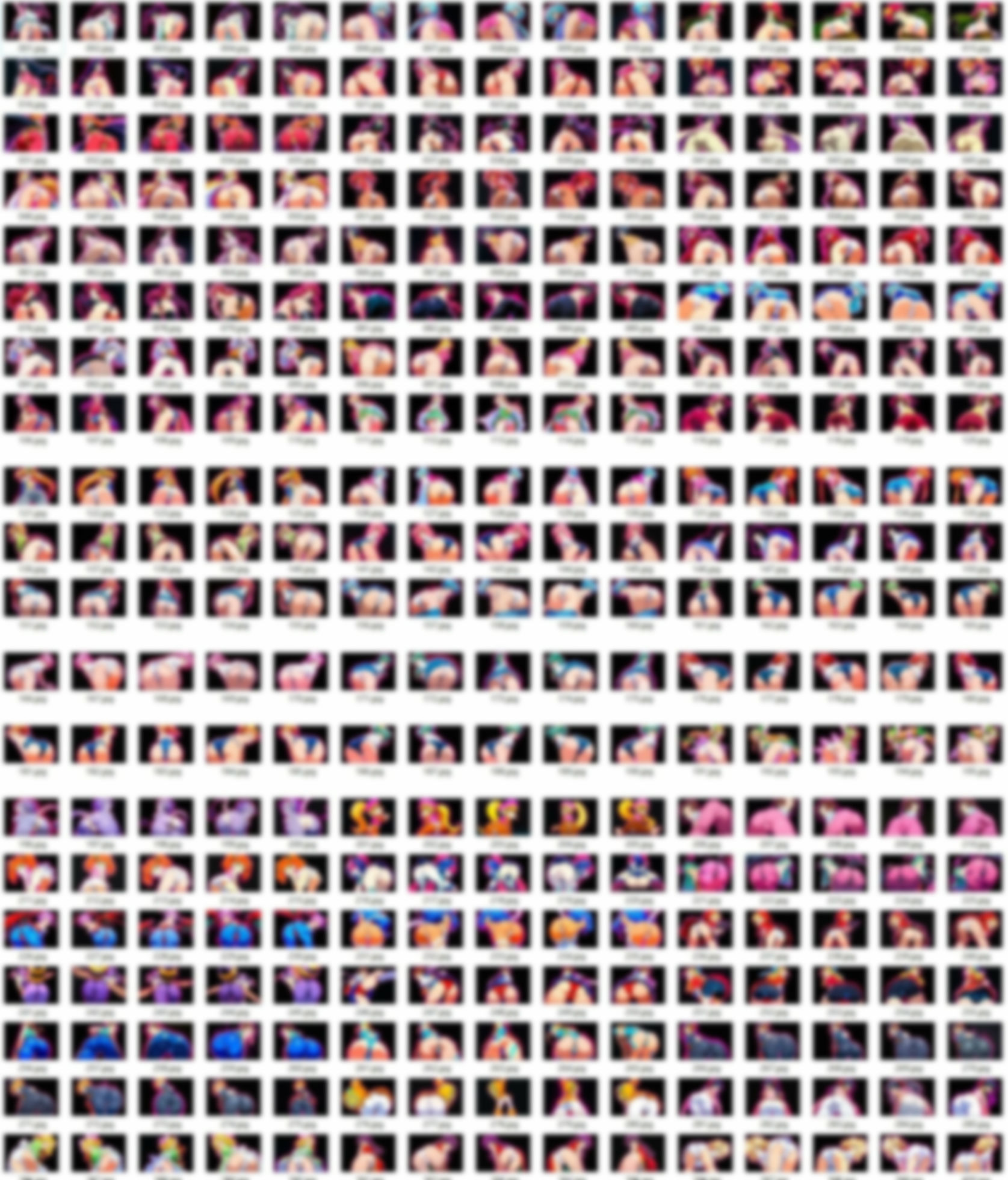 サンプル画像1:キャラ色々お尻見抜き3(ママだらけ) [d_722036]