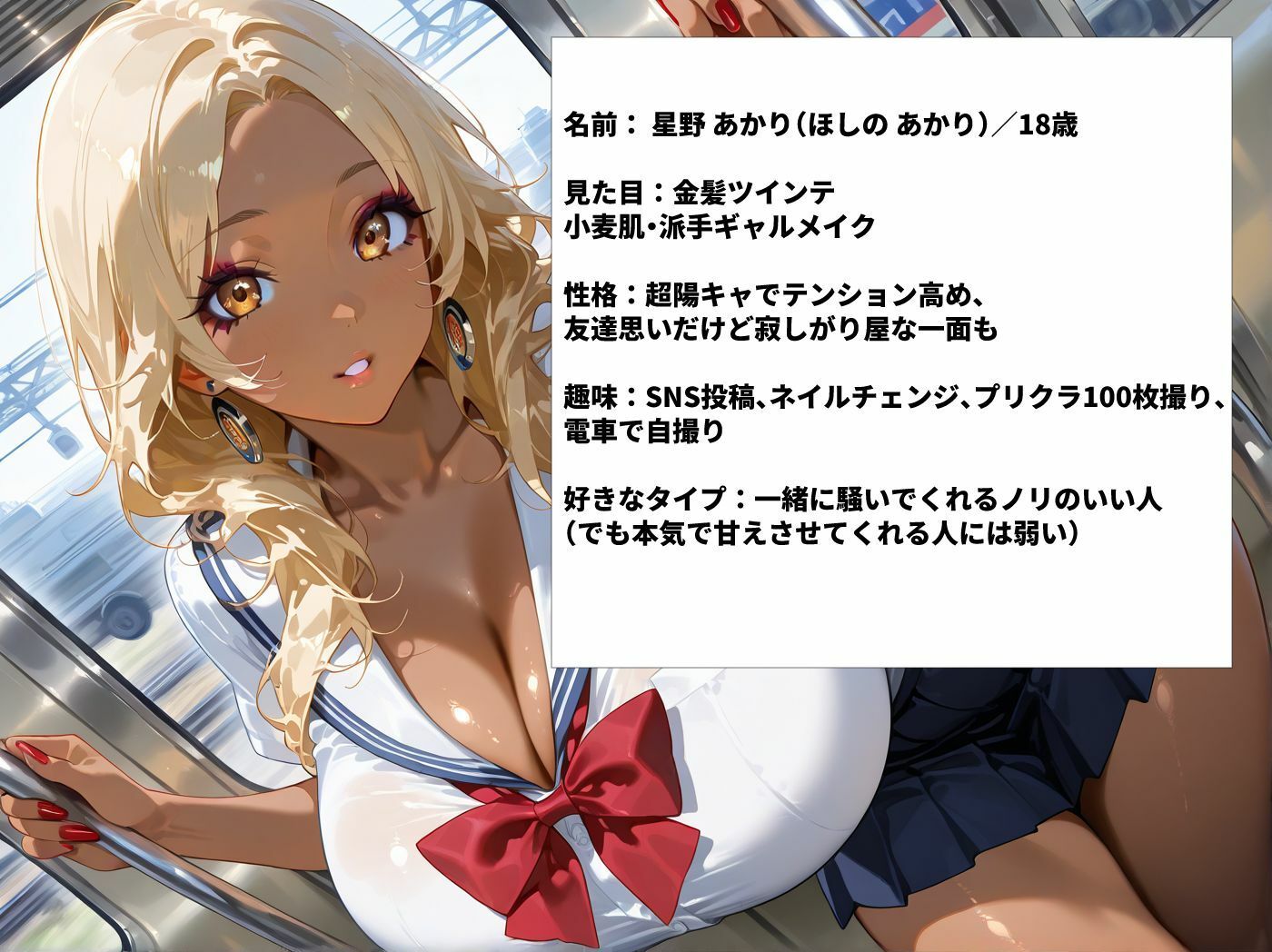 サンプル画像4:【禁断】電車で巨乳JK3人をハメちゃう一部始終(ぴくぴくらんど) [d_722043]