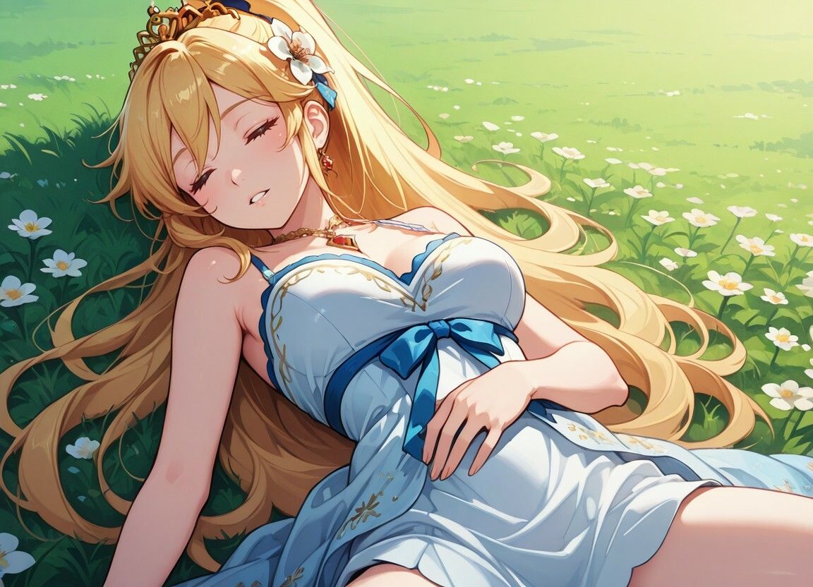 サンプル画像5:清純プリンセスの寝姿を貪る禁断の睡眠姦〜睡●中、いたずらでほどける恋〜(だくせる) [d_722088]