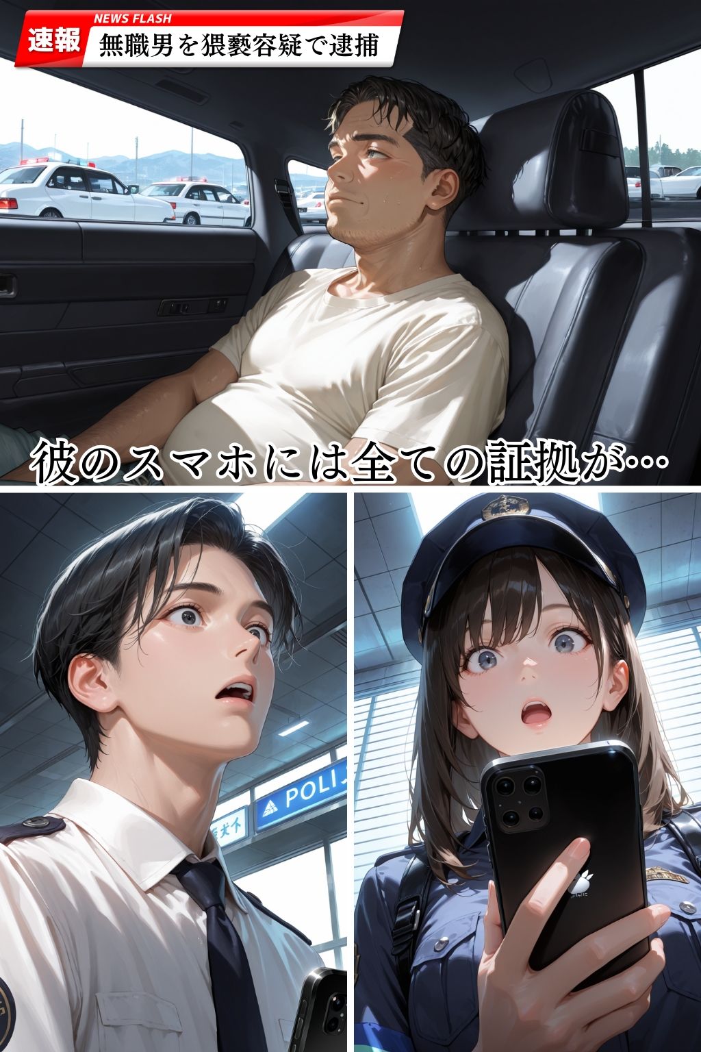 サンプル画像1:催●お漏らし記録 〜スマホに残された被害写真〜(ルミアンジュ) [d_722182]