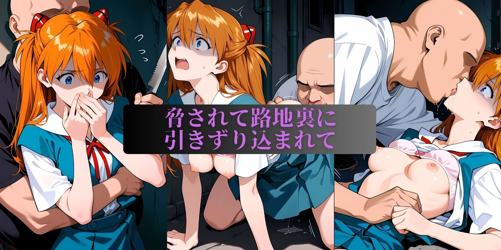 サンプル画像2:ア〇カに無理やり色々ひどいことする本(AI暴君nERO) [d_722246]