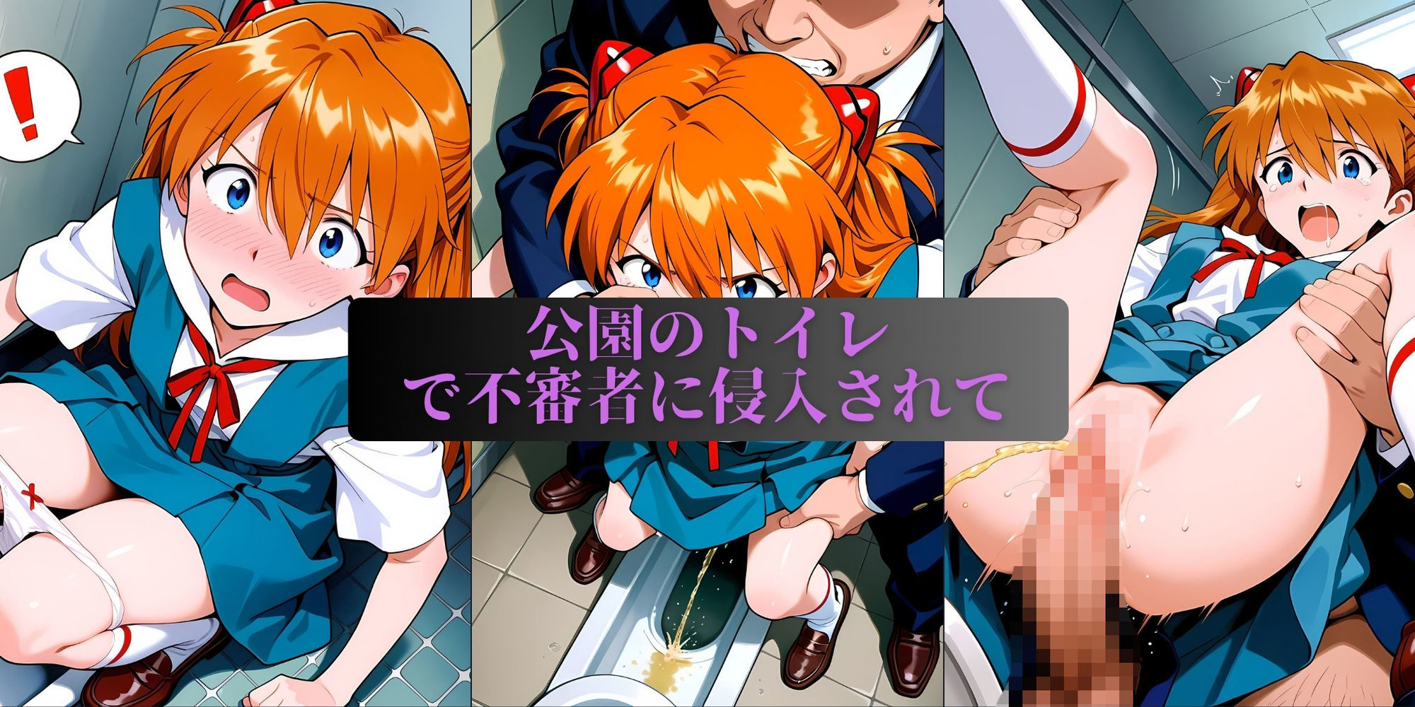 サンプル画像5:ア〇カに無理やり色々ひどいことする本(AI暴君nERO) [d_722246]