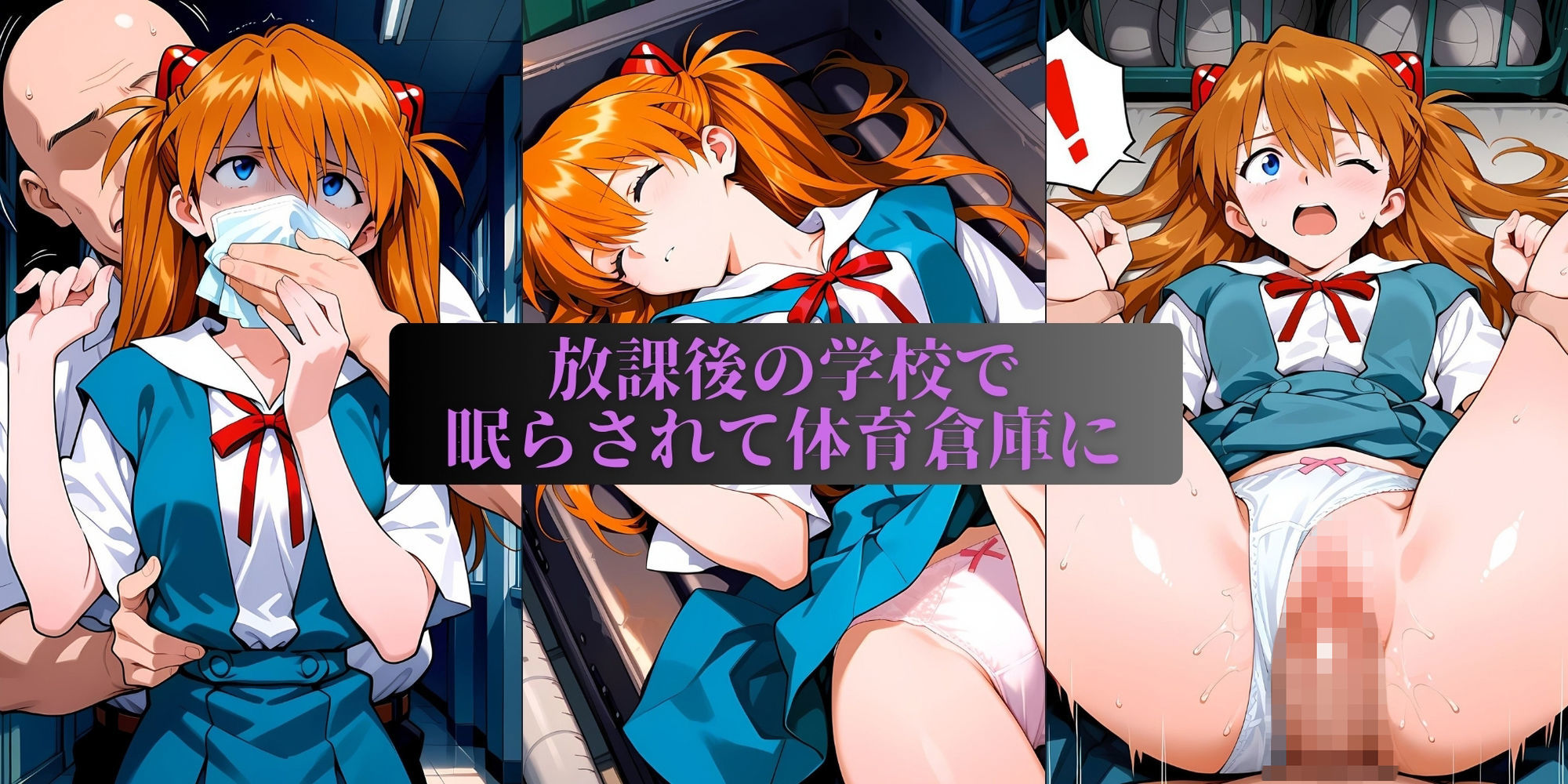 サンプル画像6:ア〇カに無理やり色々ひどいことする本(AI暴君nERO) [d_722246]