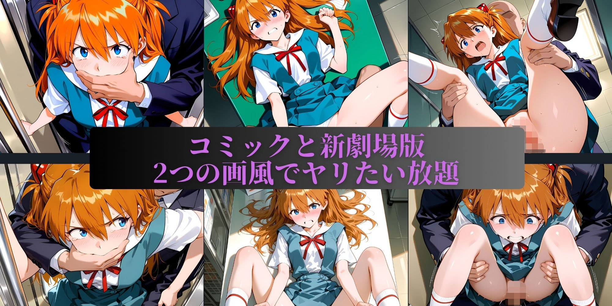 ア〇カに無理やり色々ひどいことする本 画像8