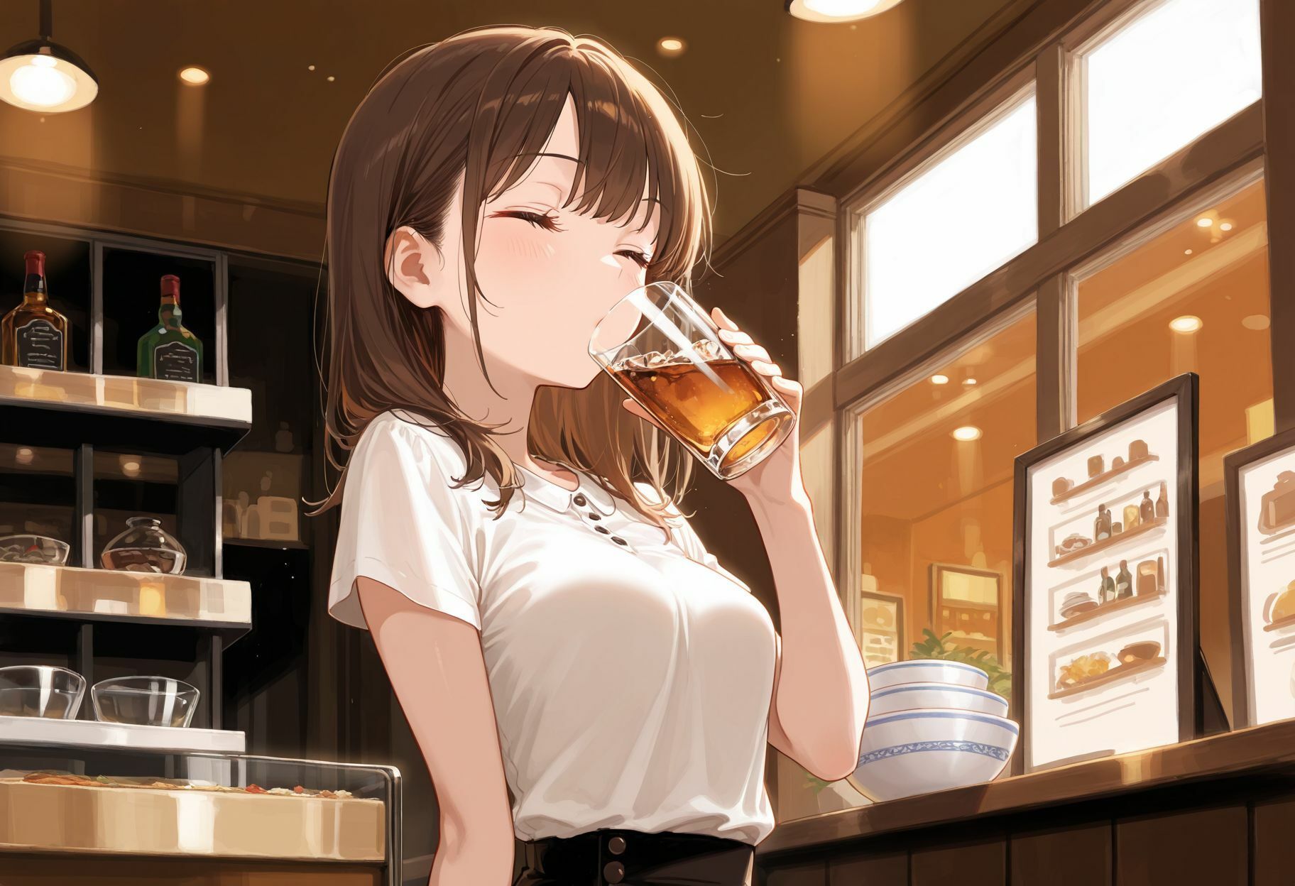 サンプル画像1:〜竿を求めた隠れヤリ◯ンの集い〜HなウワサのハプニングBAR？？(ガンコク) [d_722347]