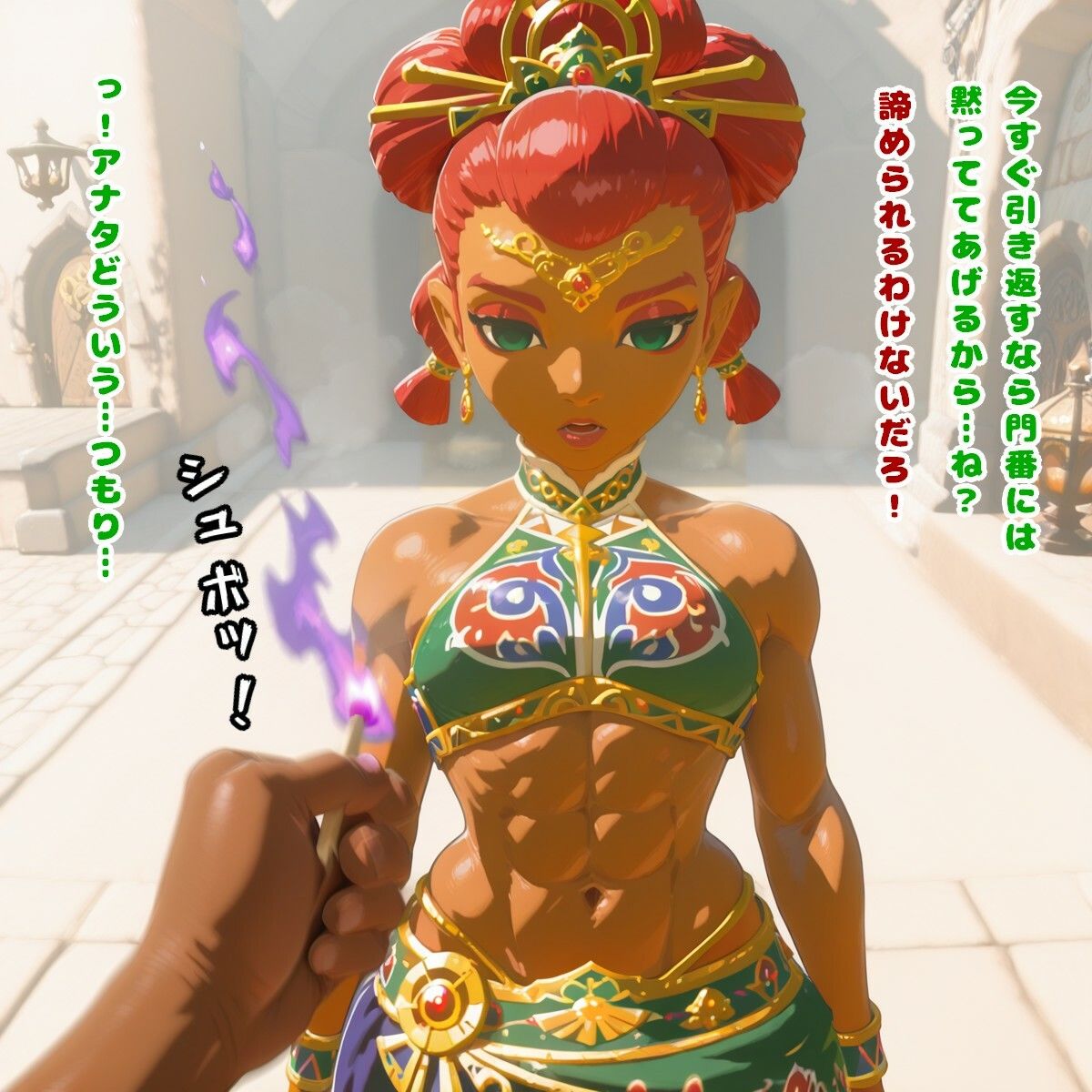 ゲルドの掟（ゼ○ダの伝説） サンプル3