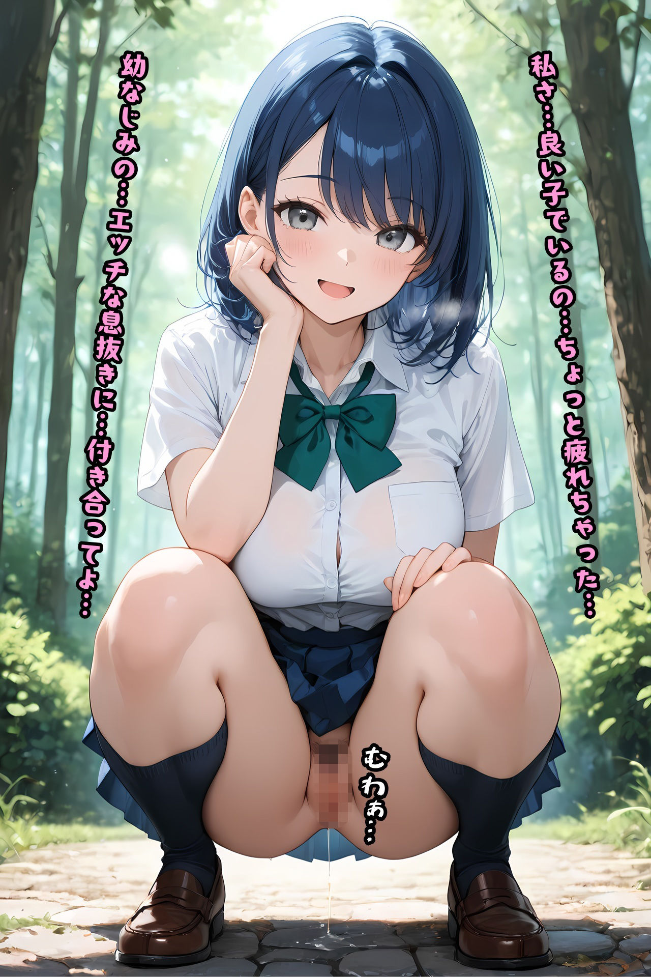 優等生な幼なじみの誰にも言えない淫らで下品な息抜き サンプル2