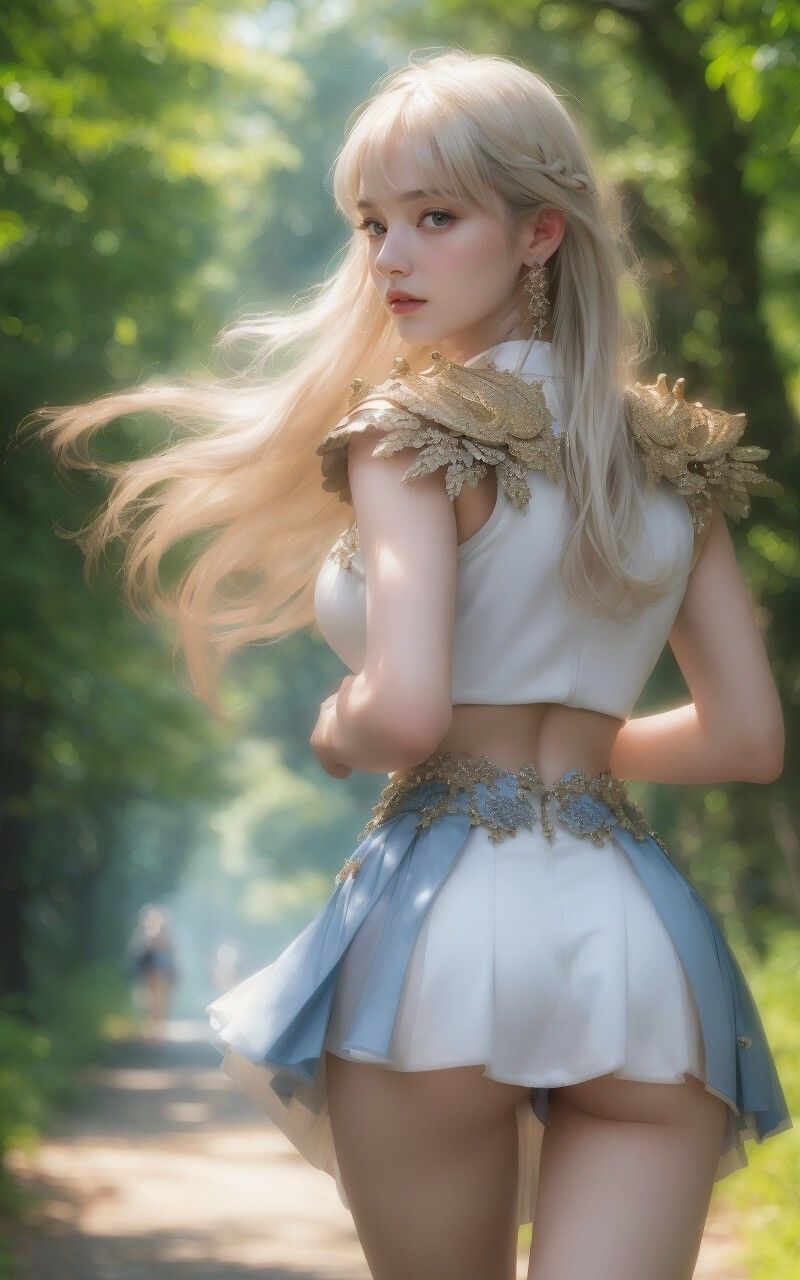 サンプル画像3:異世界写真集【つきまといパラライズレ〇プ】〜転移先の美女たちは香水で麻痺っちゃう〜(すなふ) [d_722476]