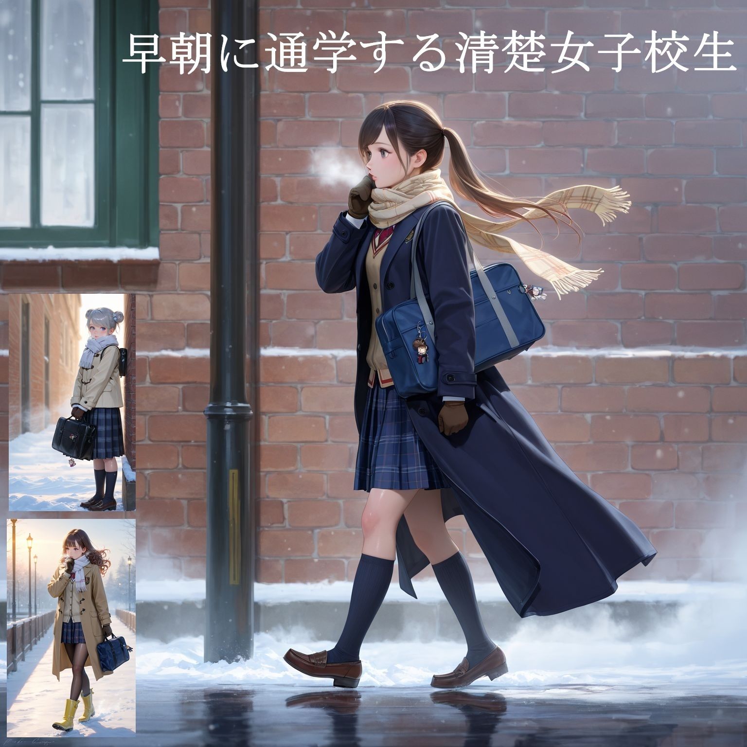 制服女子校生の受難   -キモおじに目を付けられ、レ〇プされそうになったものの 「抜き」を条件提示して貞操を守ることができた事案- サンプル1