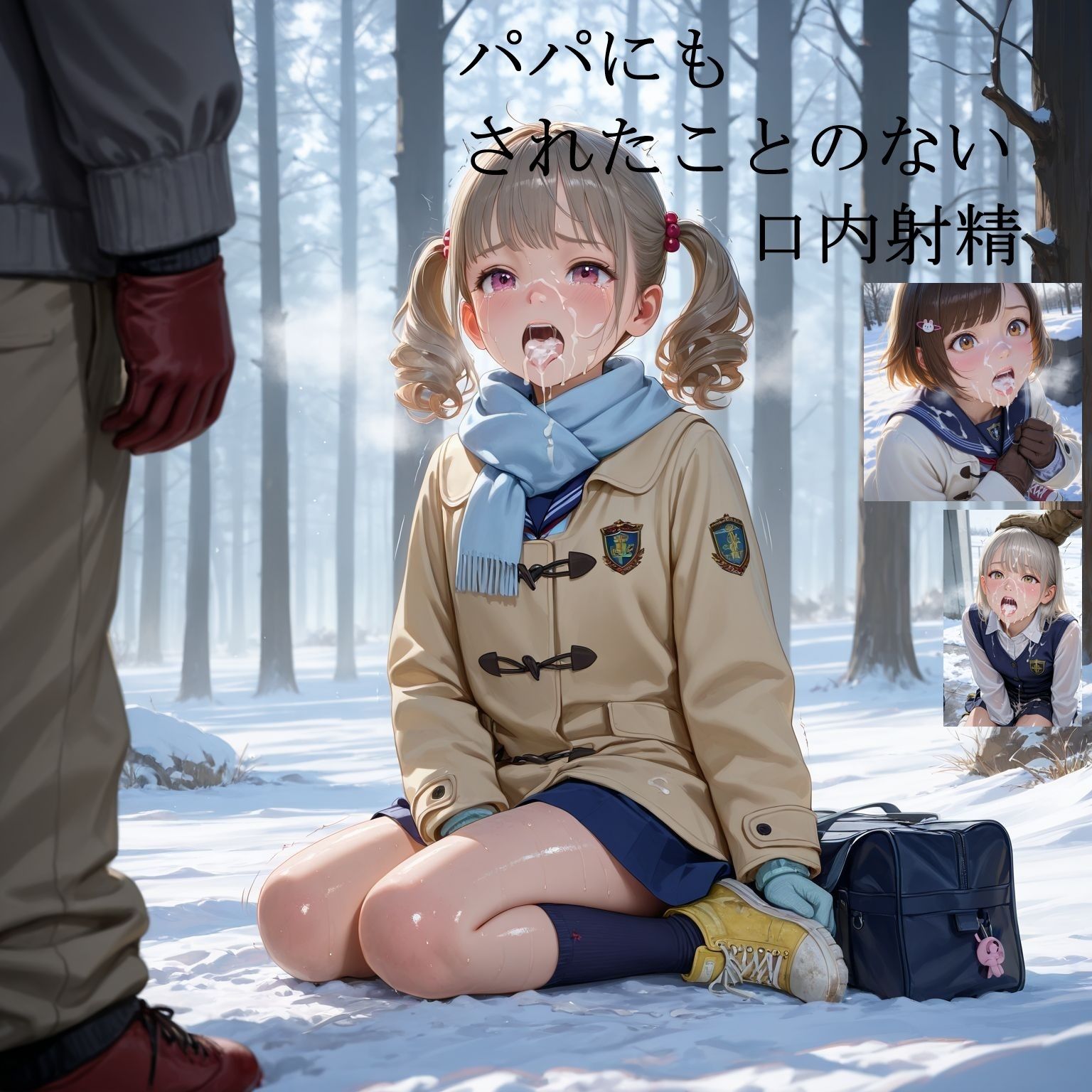 制服女子校生の受難   -キモおじに目を付けられ、レ〇プされそうになったものの 「抜き」を条件提示して貞操を守ることができた事案- サンプル8