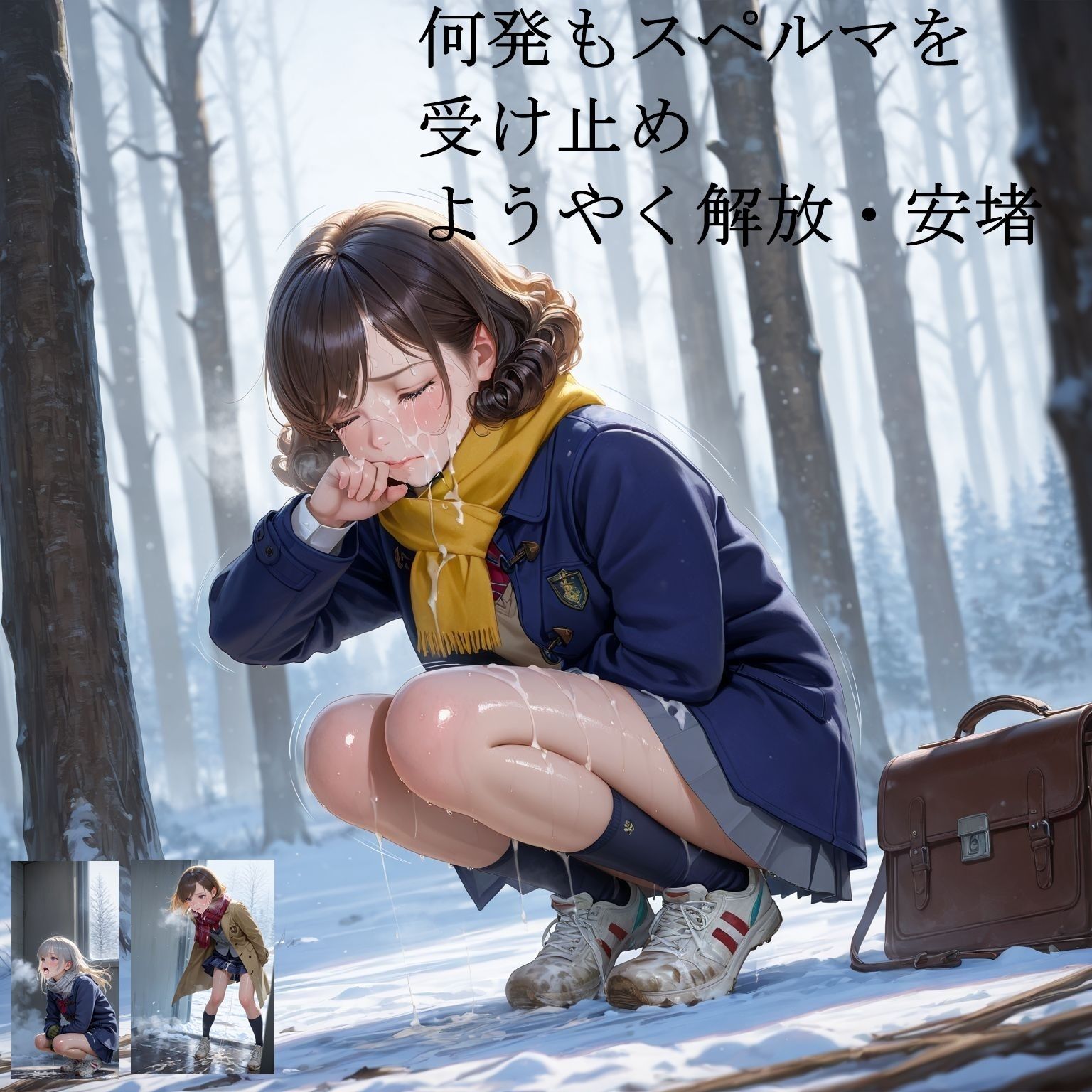制服女子校生の受難   -キモおじに目を付けられ、レ〇プされそうになったものの 「抜き」を条件提示して貞操を守ることができた事案- サンプル9