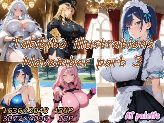d_722566｜Tabibito illustrations November part3【AIPalette】