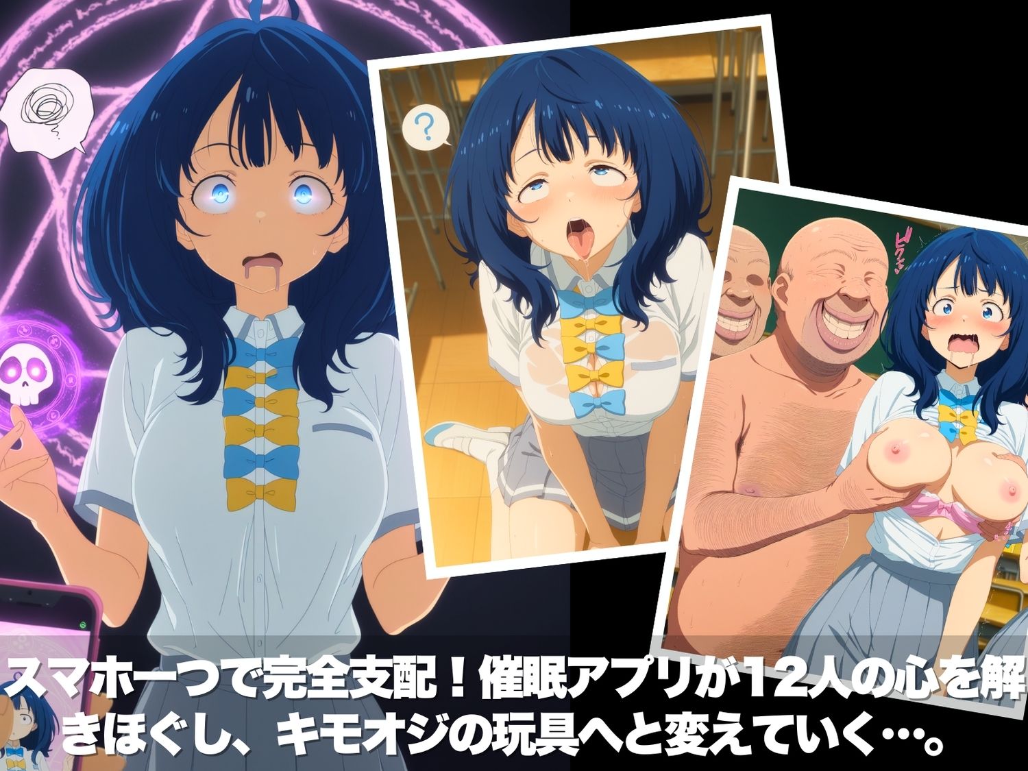 サンプル画像2:キモオジサンの負けヒ◯インペット化計画。(ももいろジャーニー) [d_722664]