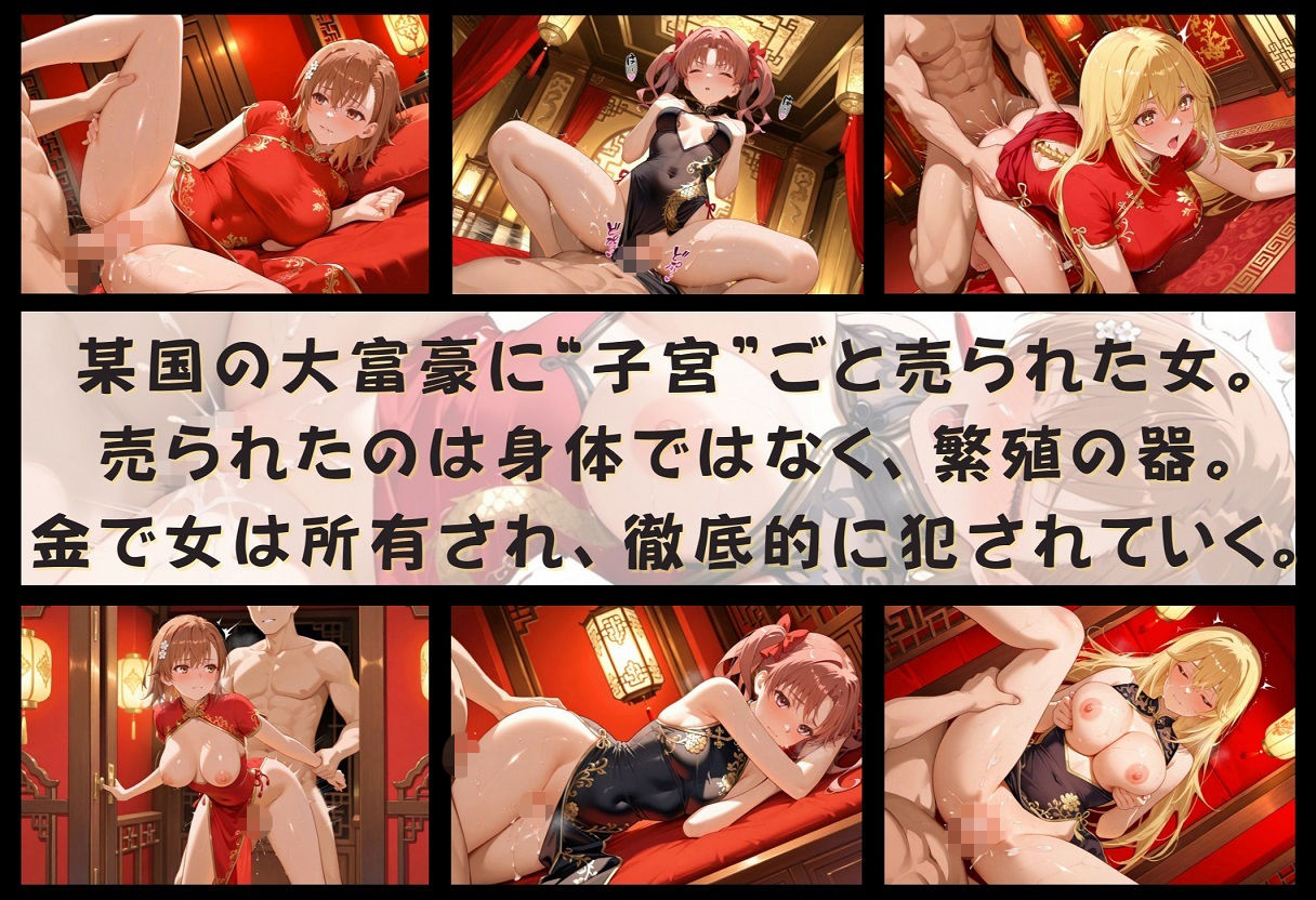 子宮を買われた女 〜性奉仕に人生を尽くす〜  チャイナ娘ver  とある科学の超電磁砲編 画像2