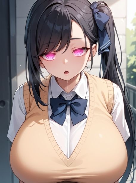 サンプル画像2:爆乳生徒会長を催●で調教しよう！(Take a noon) [d_722756]