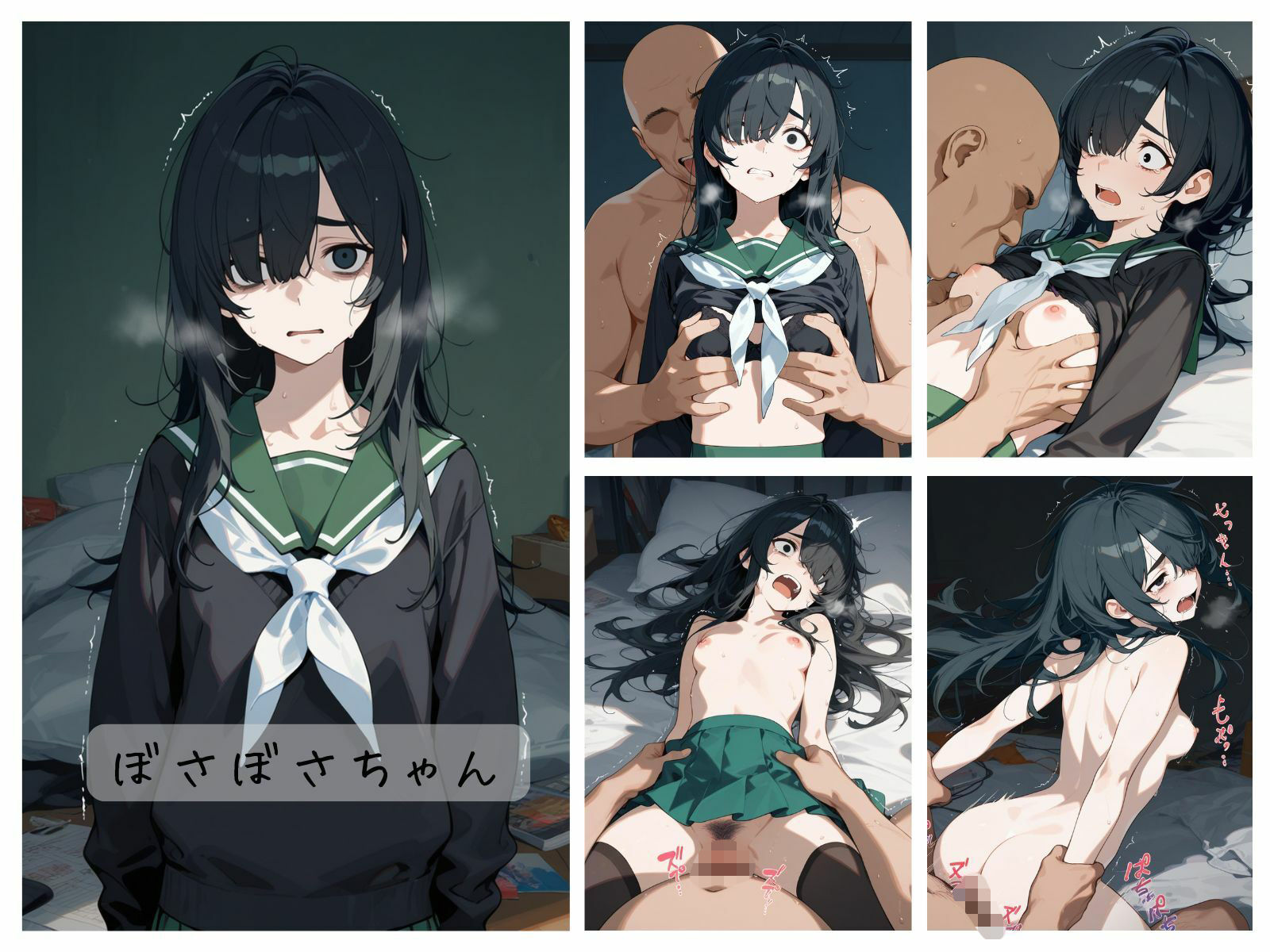 サンプル画像3:制服女子わからせまとめ 陰キャ女子編(memento森) [d_722773]