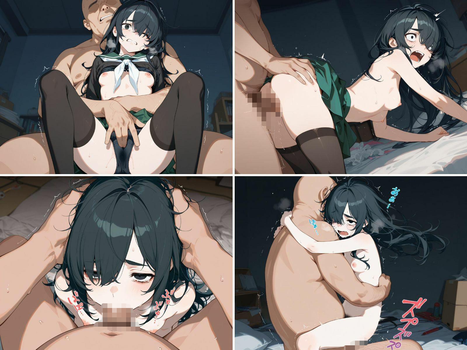 制服女子わからせまとめ 陰キャ女子編 サンプル4