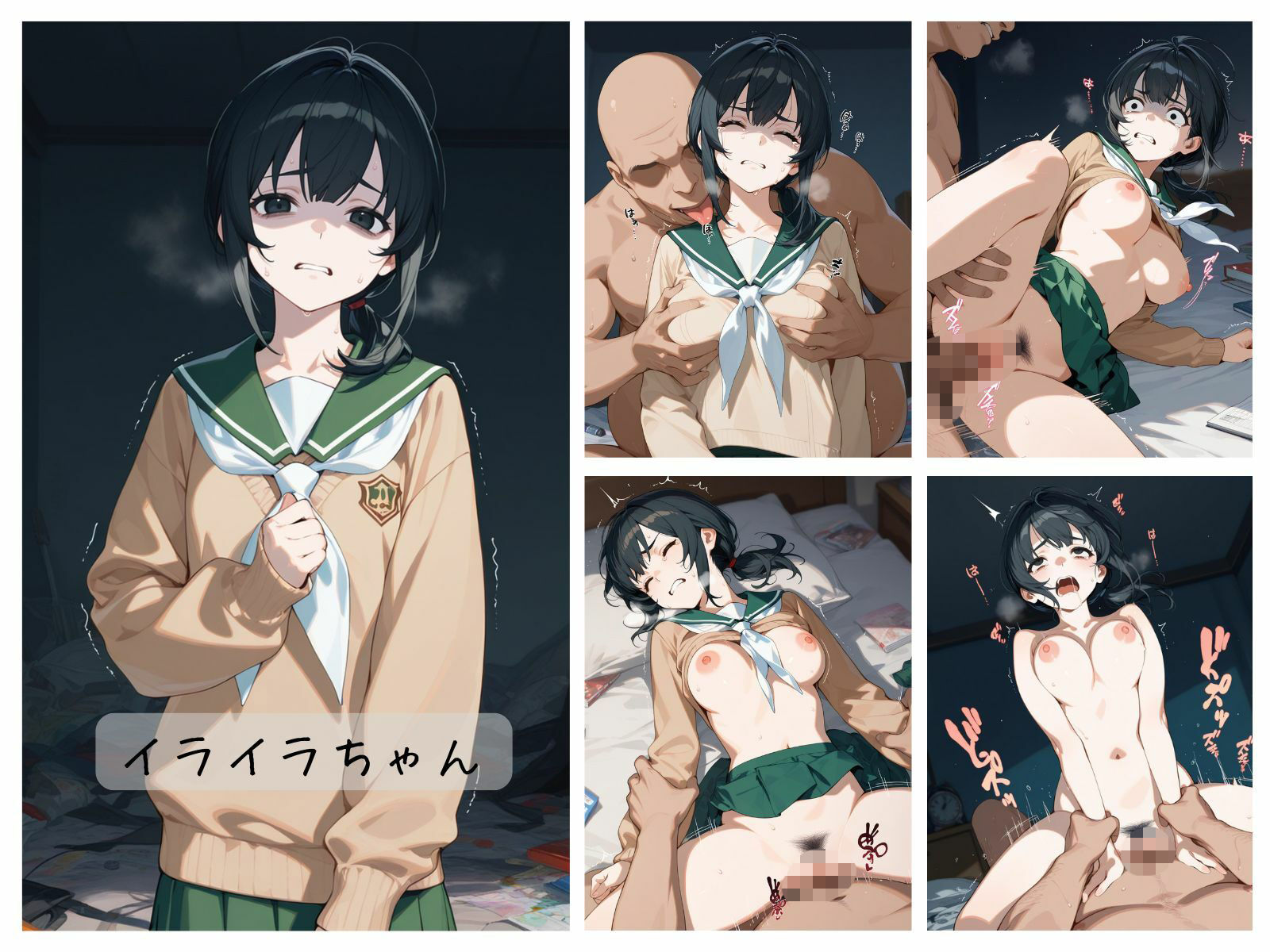 制服女子わからせまとめ 陰キャ女子編 サンプル5