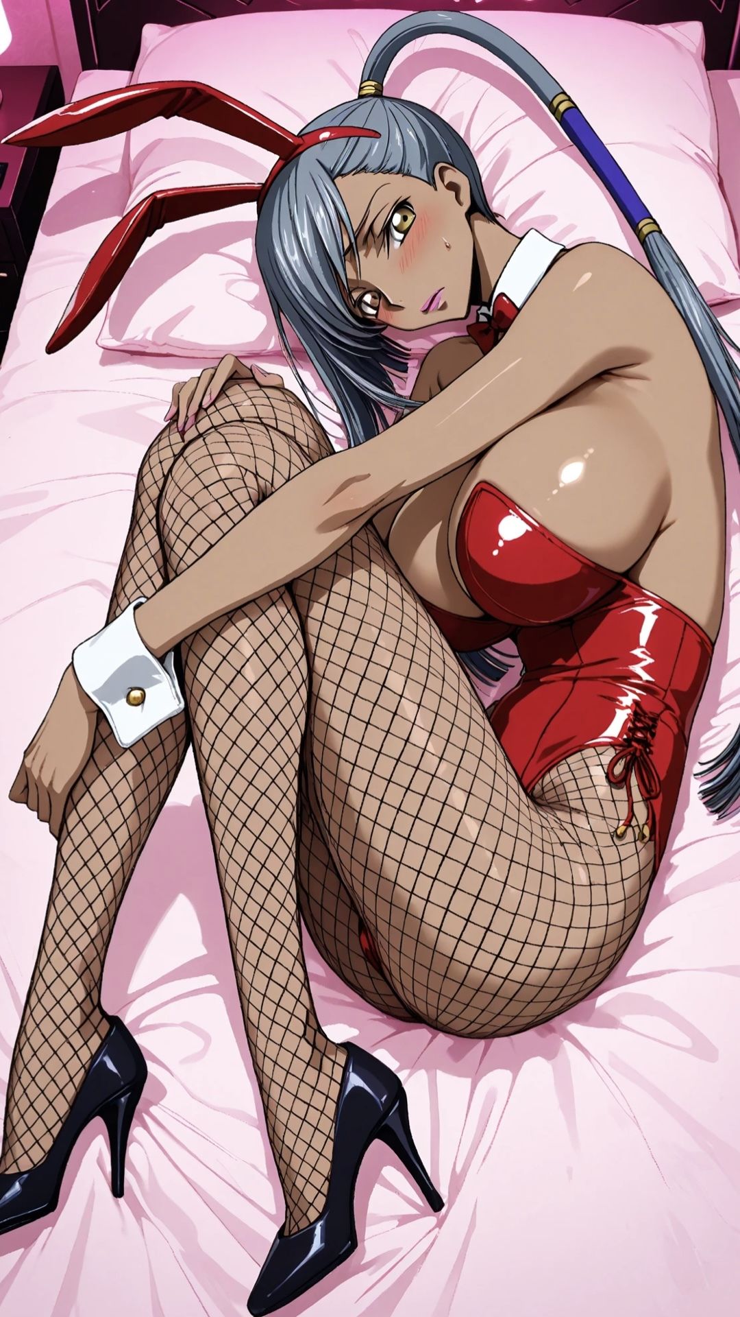 褐色メイド＆バニー規則違反のご奉仕！？ サンプル9