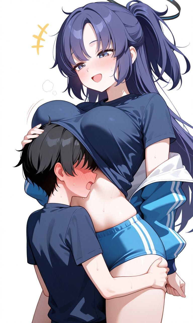 【エロ漫画】早〇ユウカイラスト集〜ブルマ姿で先生を食べちゃいます〜4