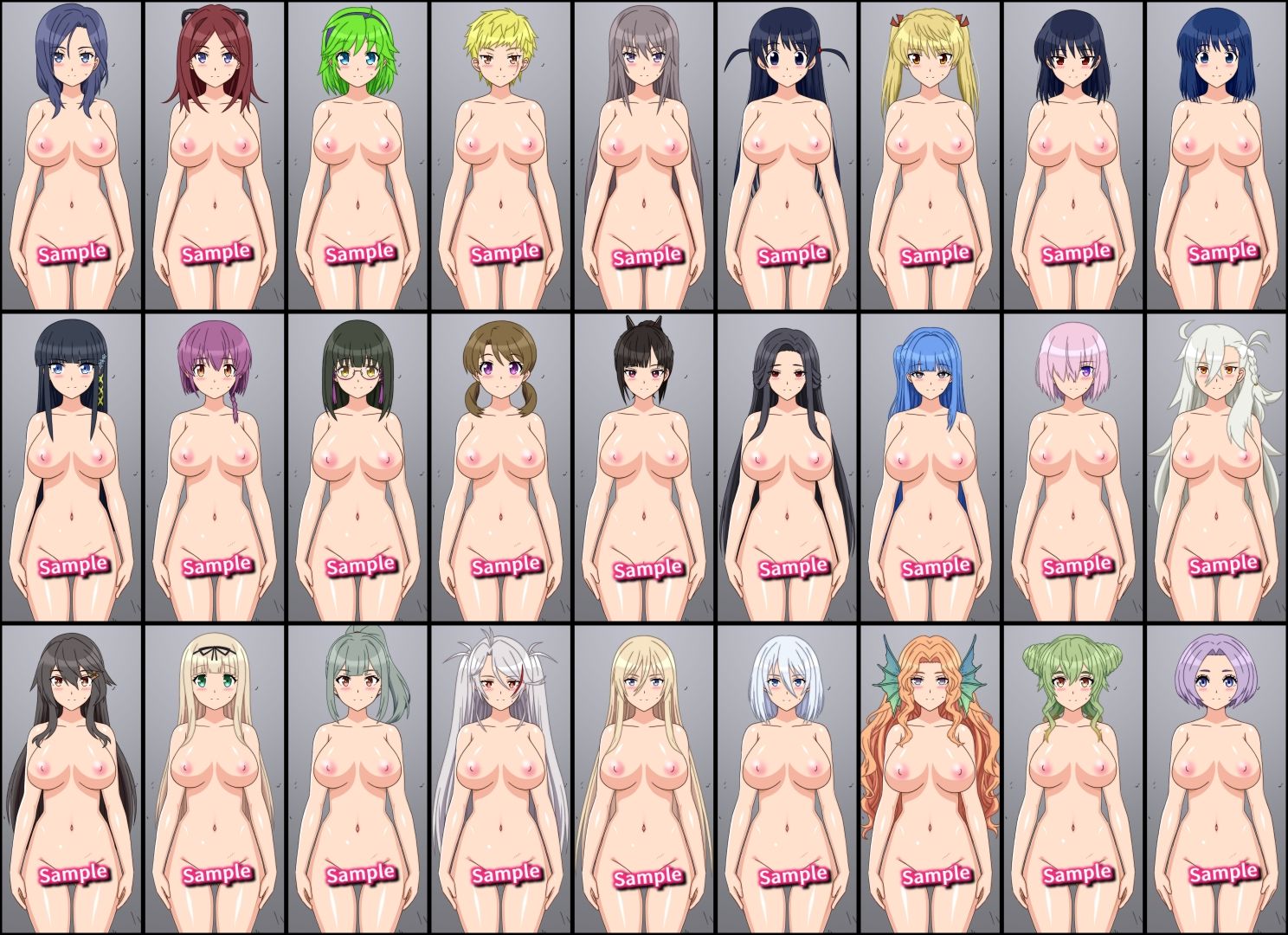 27人のパイパンヌードの女の子を「みつめえっち」したい人向けのCG集2026-DREI-_2