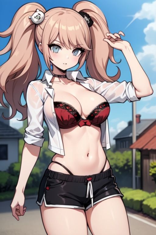 サンプル画像1:ダンガンロンパ女子ランジェリーモデル(八夜サークル) [d_722975]