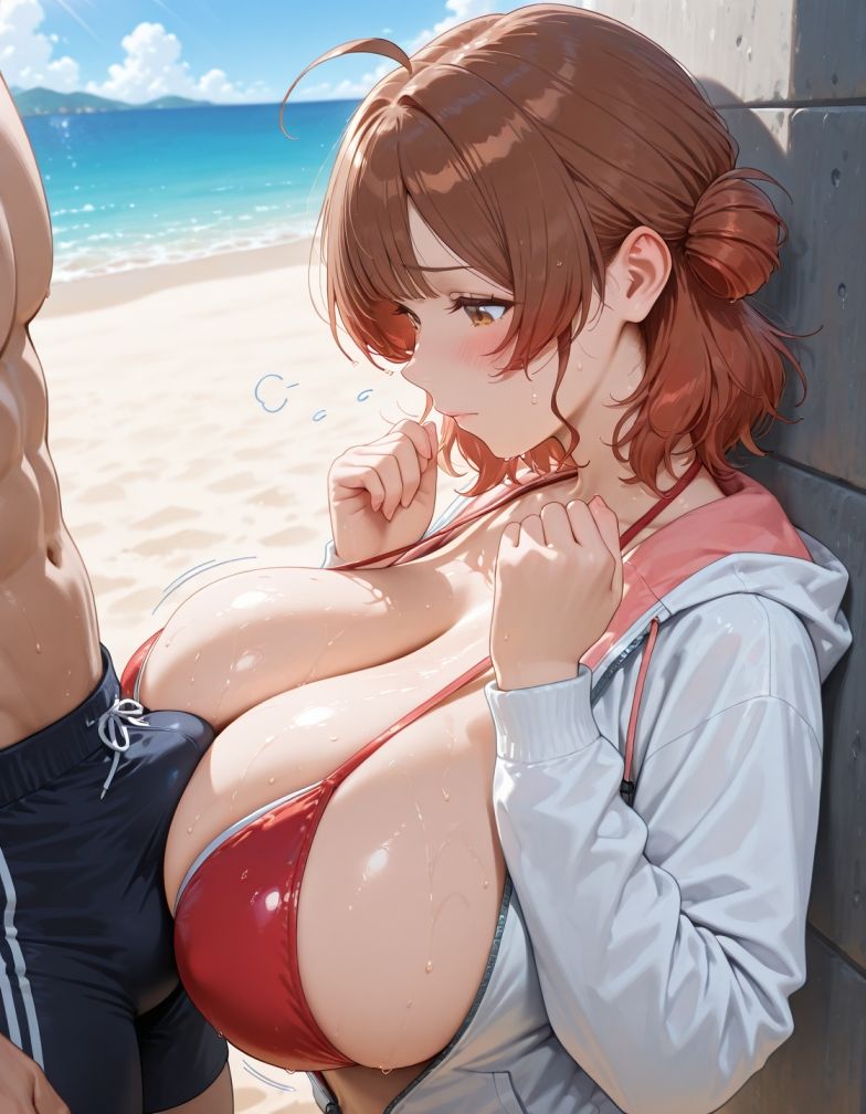 サンプル画像4:花〇佑芽パイズリメインイラスト集【411枚】(mirai art) [d_722982]