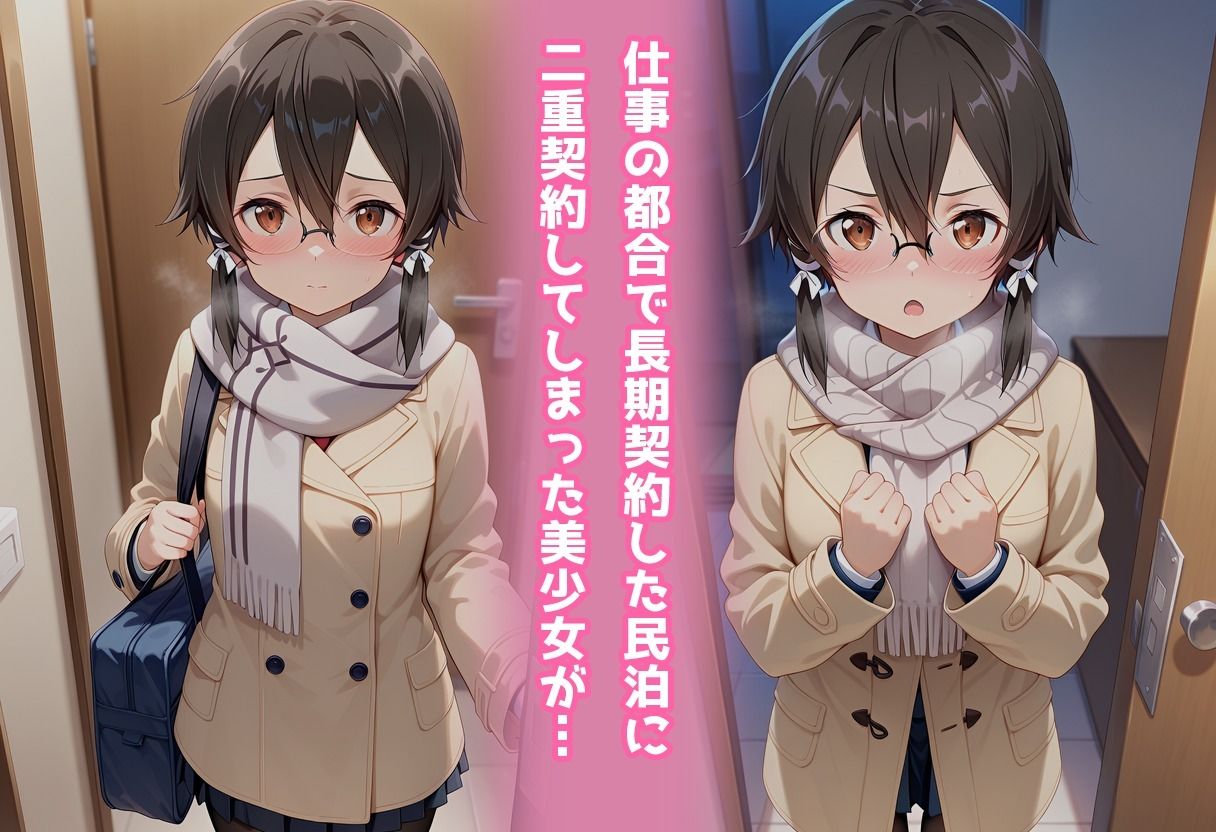 サンプル画像1:民泊トラブル！？…美少女と突然の強●ルームシェア性活 〜シノン編〜(アイポスラボ) [d_723152]