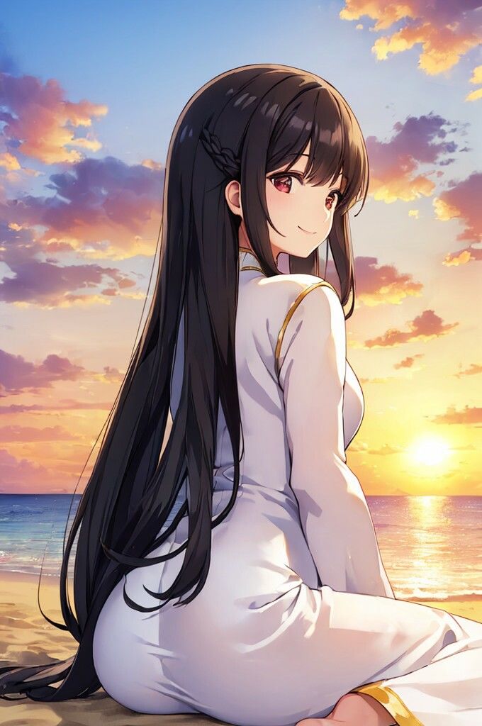 サンプル画像5:【18禁AIイラスト集】アオザイ娘とイチャラブ（はーと）デート（最後まで）(KASHIWA) [d_723166]