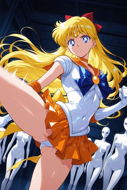 サンプル画像3:愛と美の戦士の人形(クリスの巣) [d_723251]